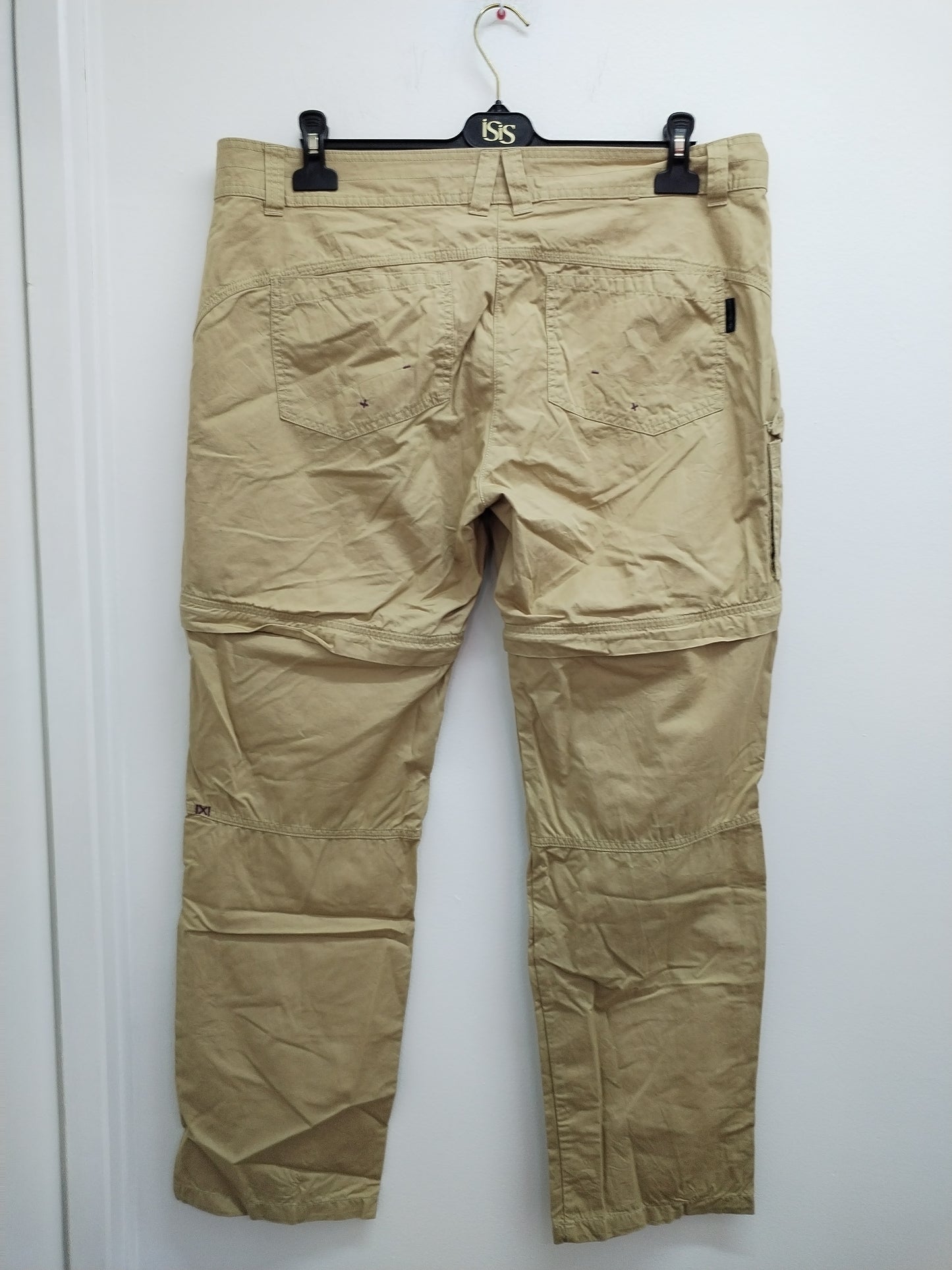 Pantalon Quechua 2 en 1 beige Taille 48