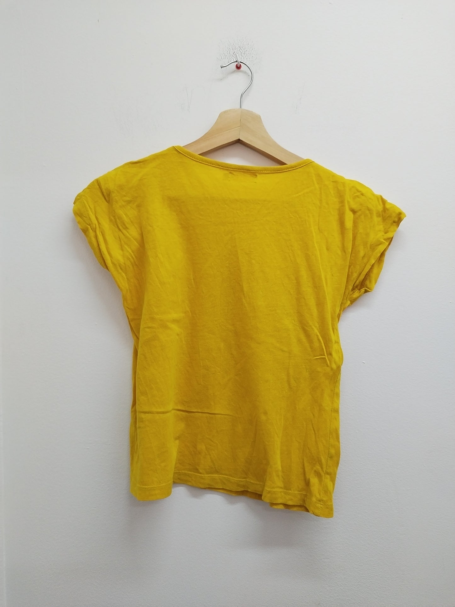 T-shirt Tissaia jaune avec impression Taille 12 Ans