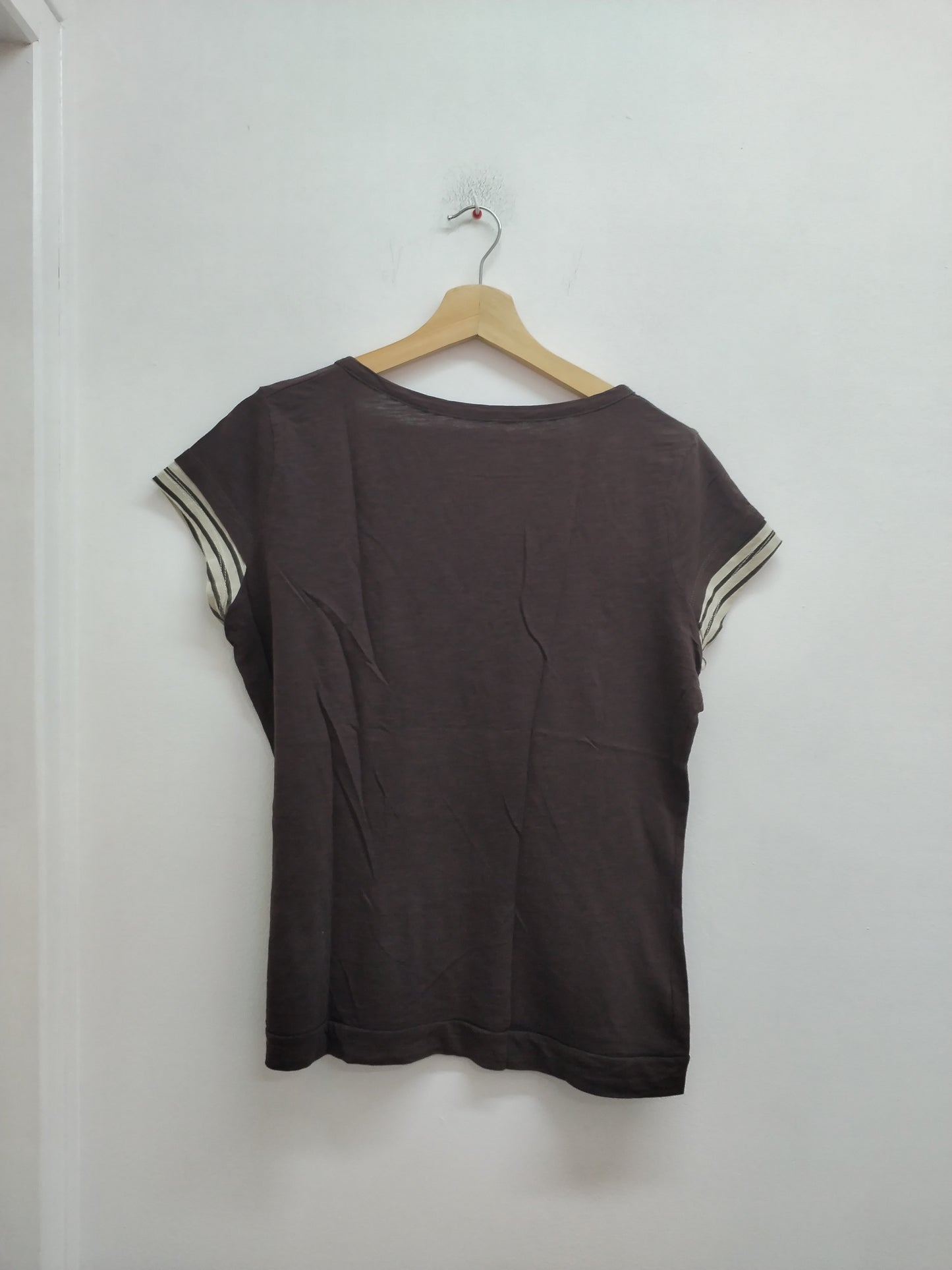T-shirt Cache-Cache marron avec impression Taille XL