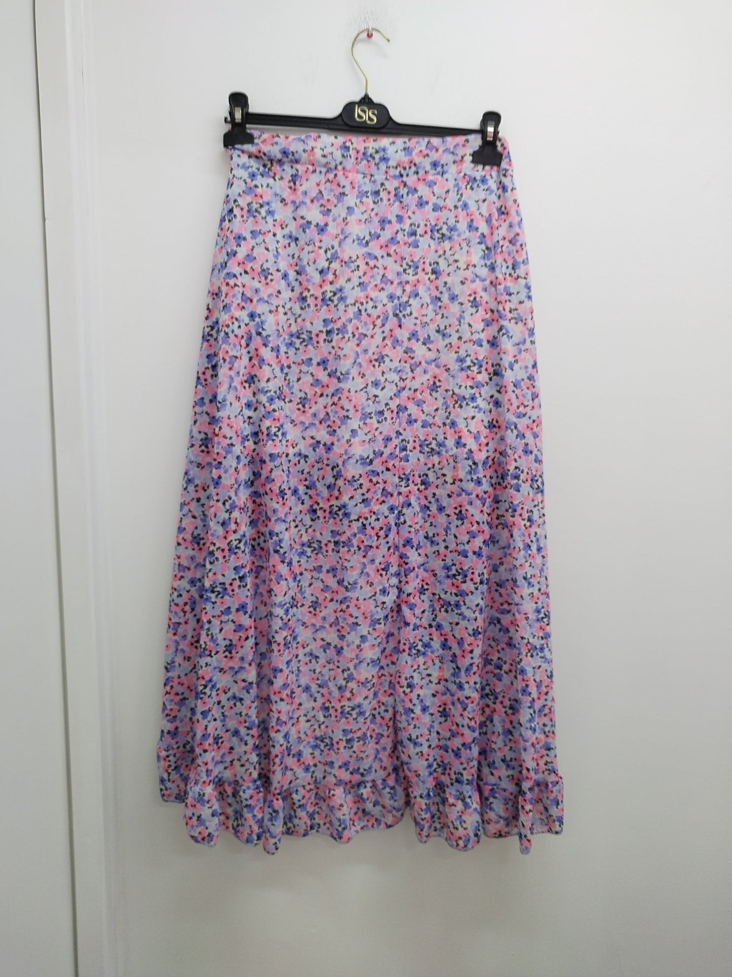Jupe longue asymétrique Adilynn fleurie Taille M
