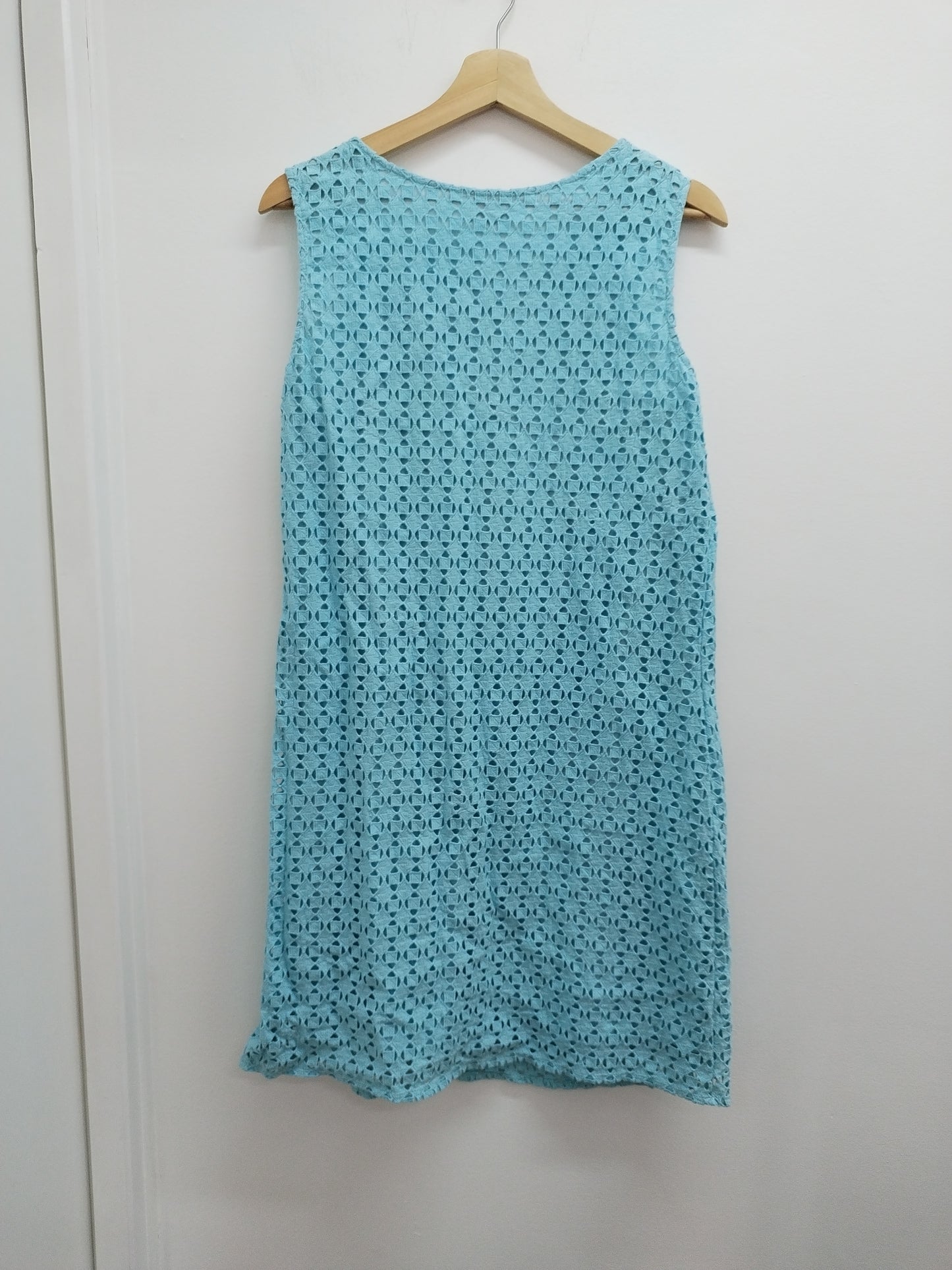 Robe sans manche Grain de Malice bleue claire Taille 42
