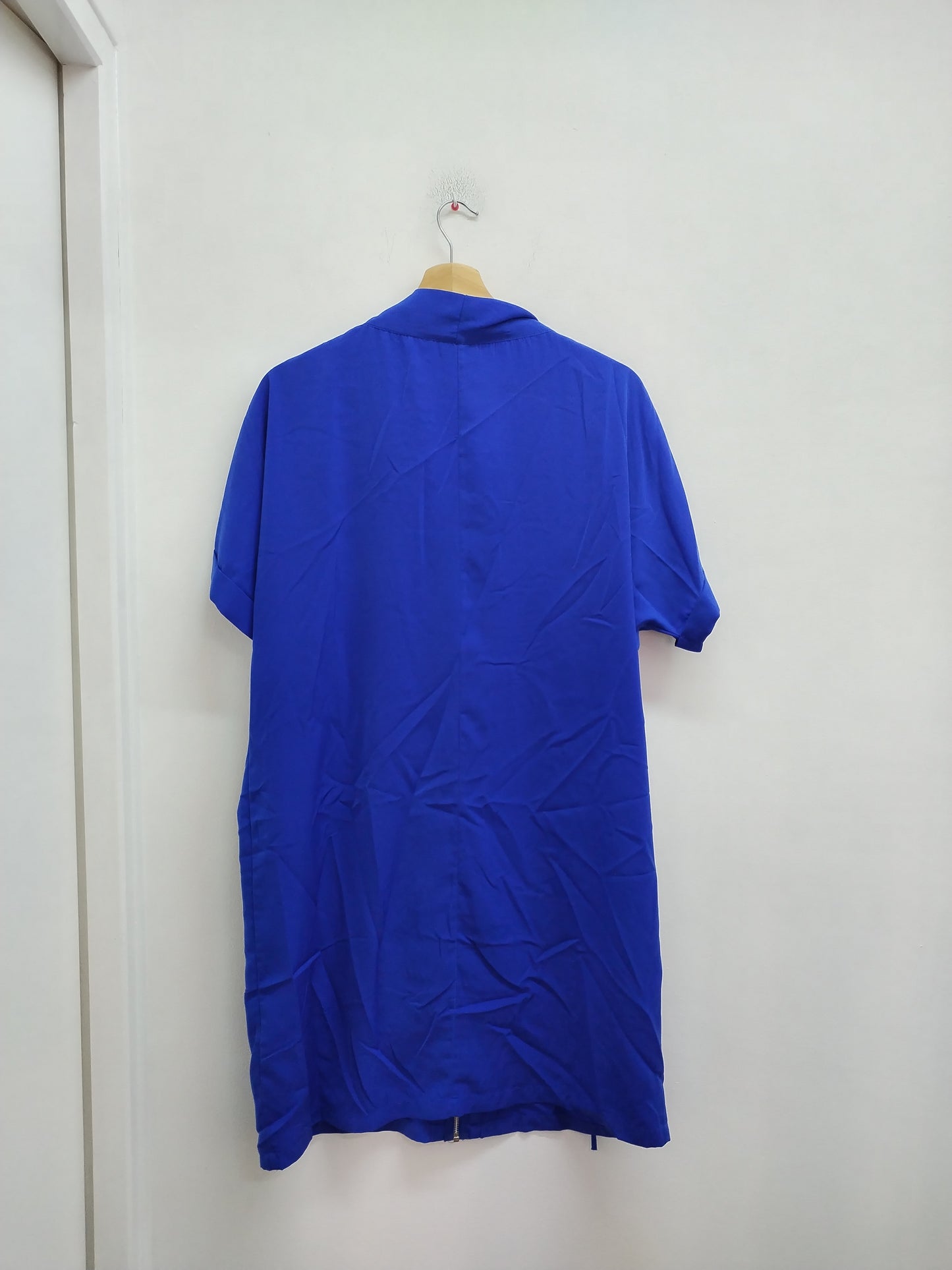 Robe manches courtes Villa bleue Taille L