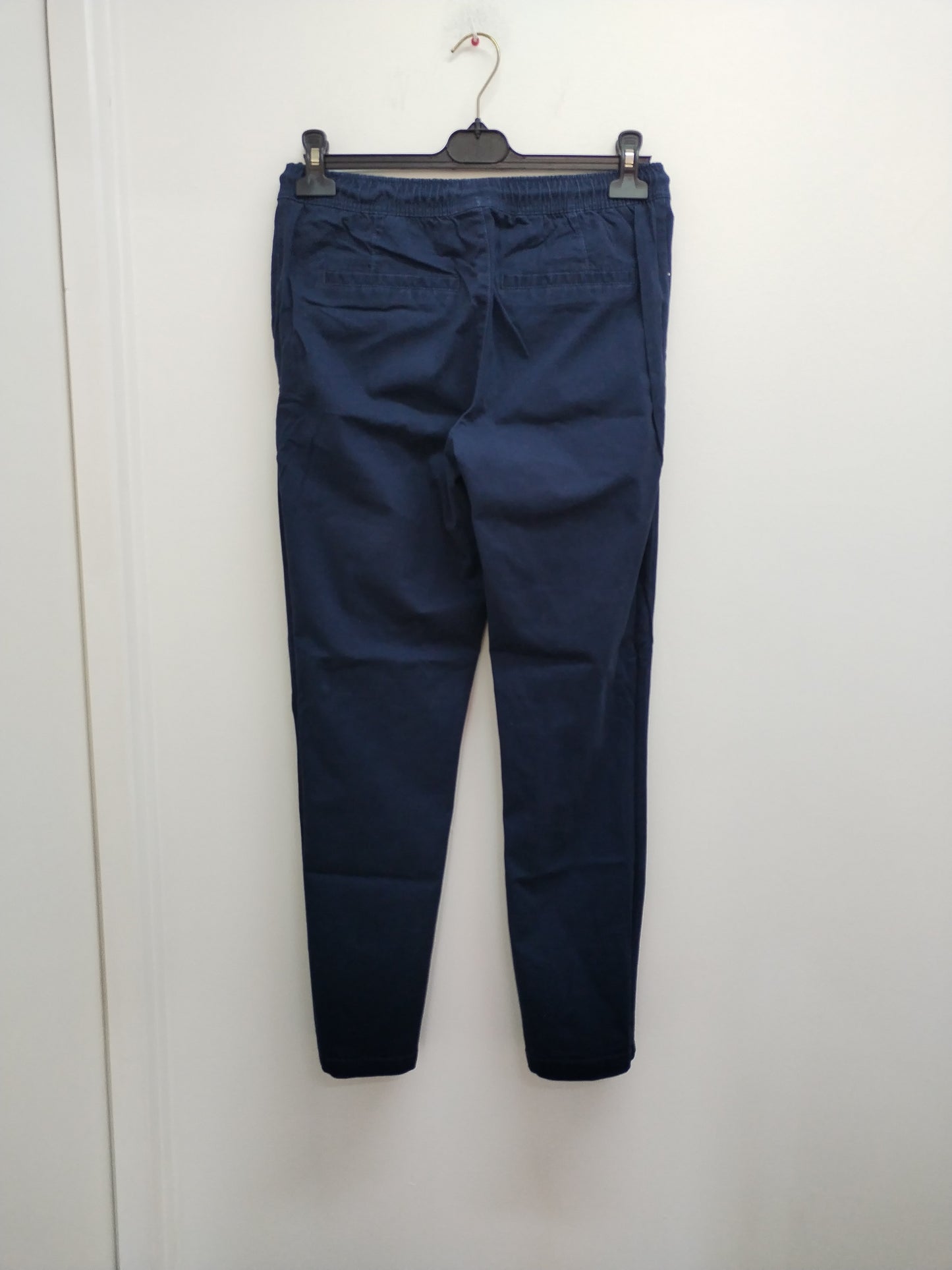 Pantalon chino Kiabi bleu marine Taille 38