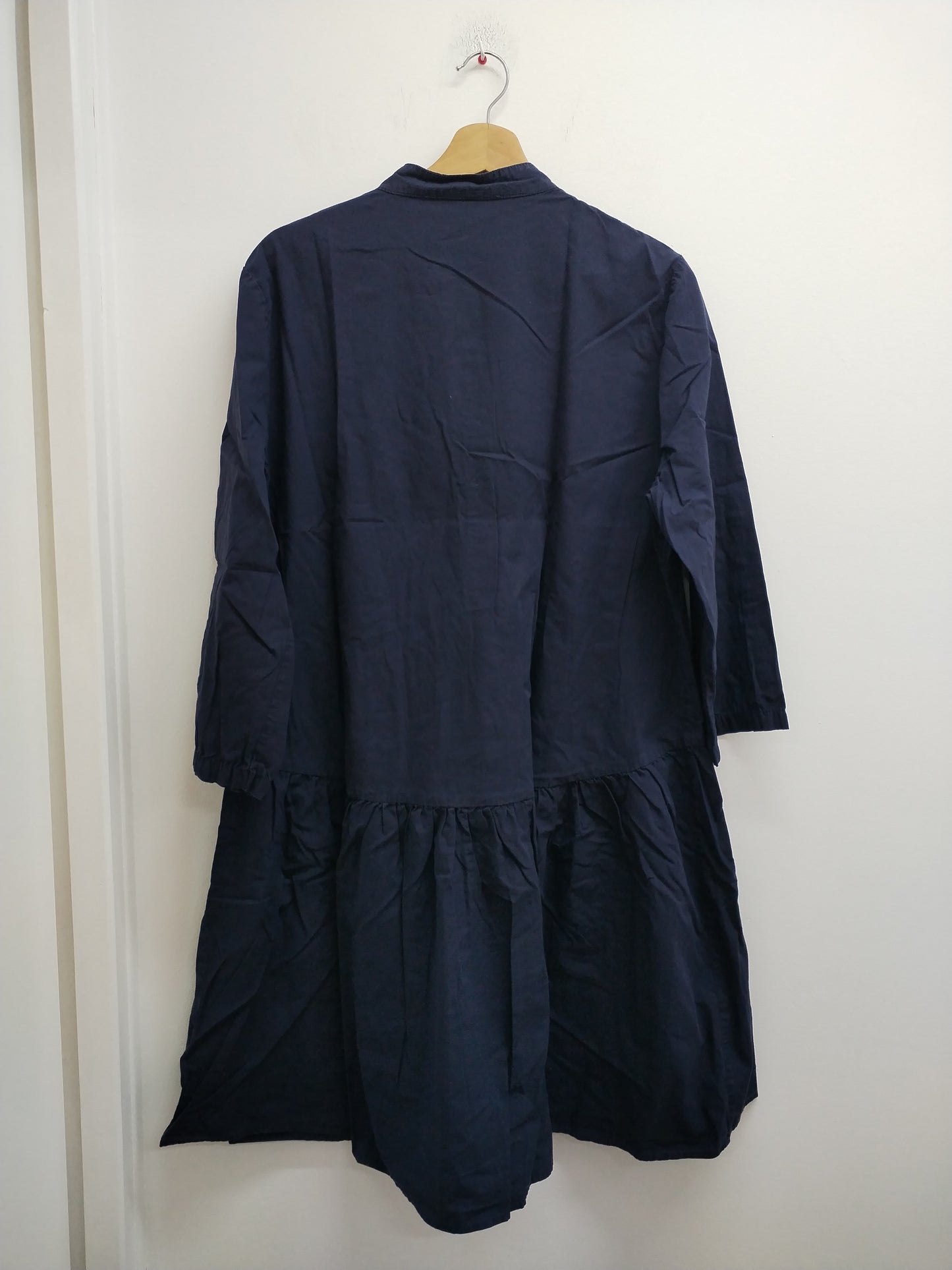 Robe manches 3/4 La Fée maraboutée bleue marine Taille 44