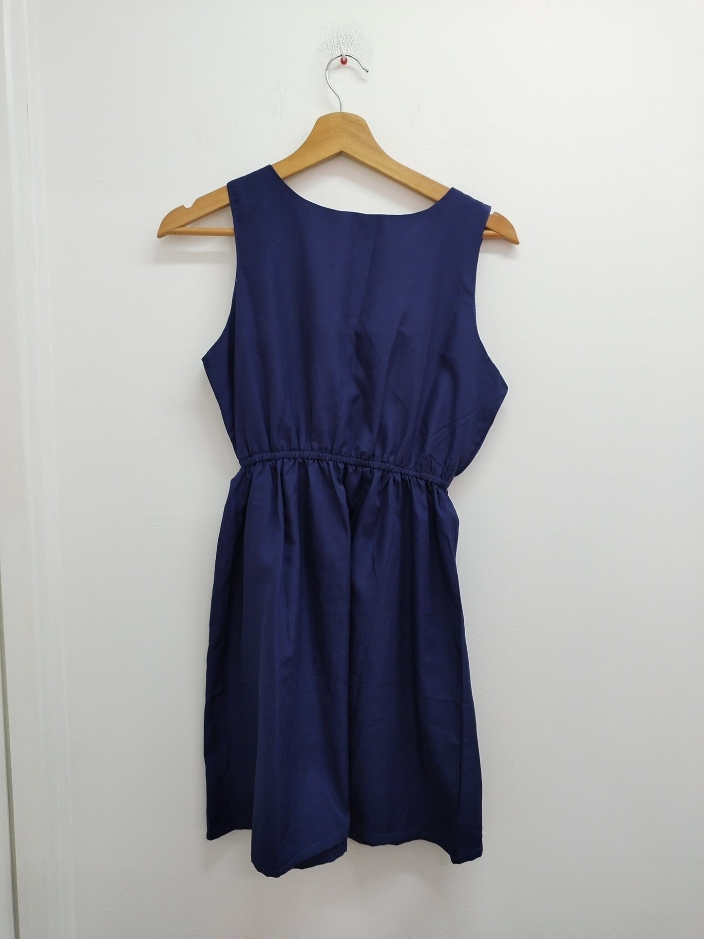 Robe sans manches bleue marine Taille S