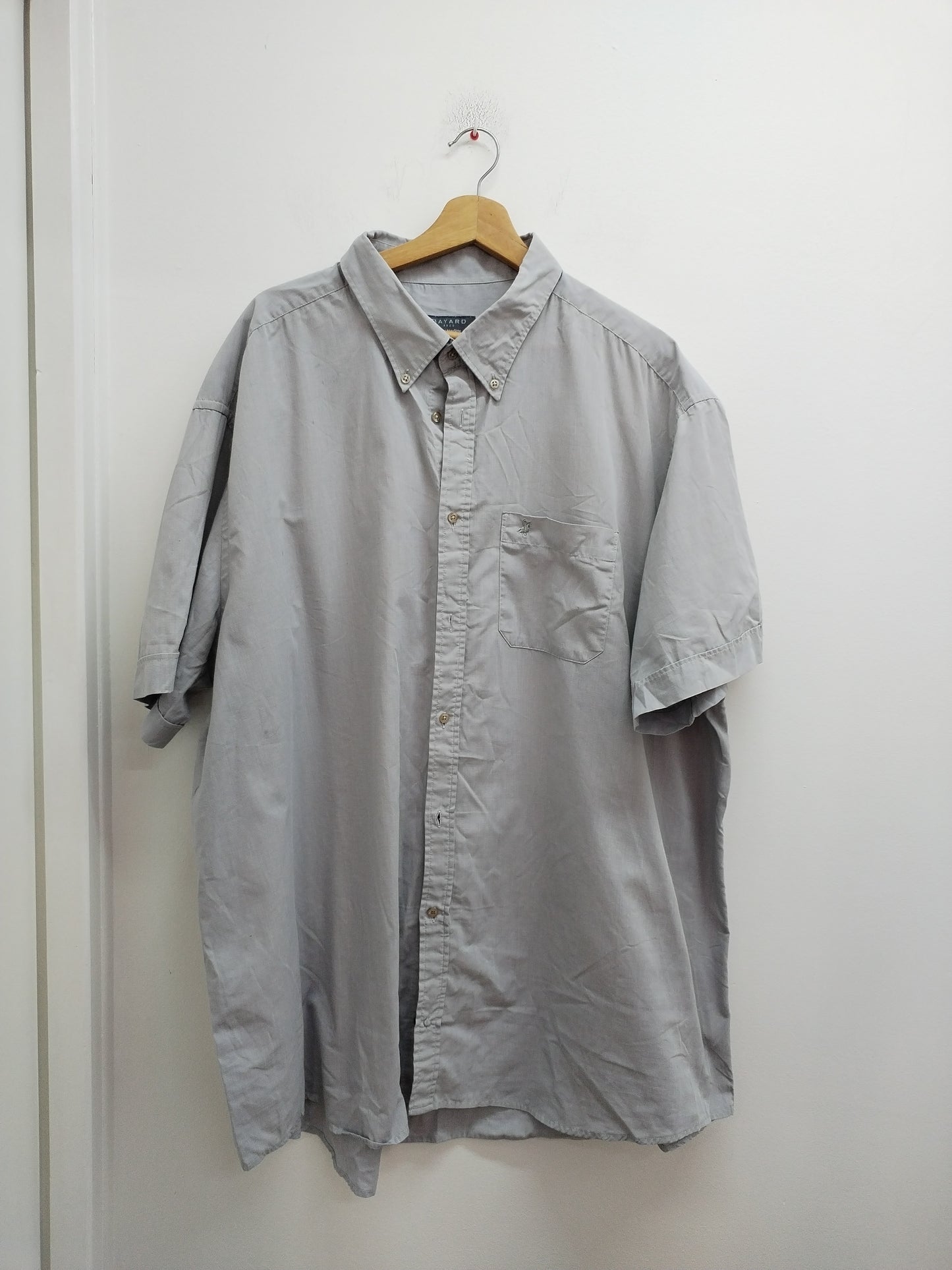 Chemise manches courtes Bayard grise Taille 5XL