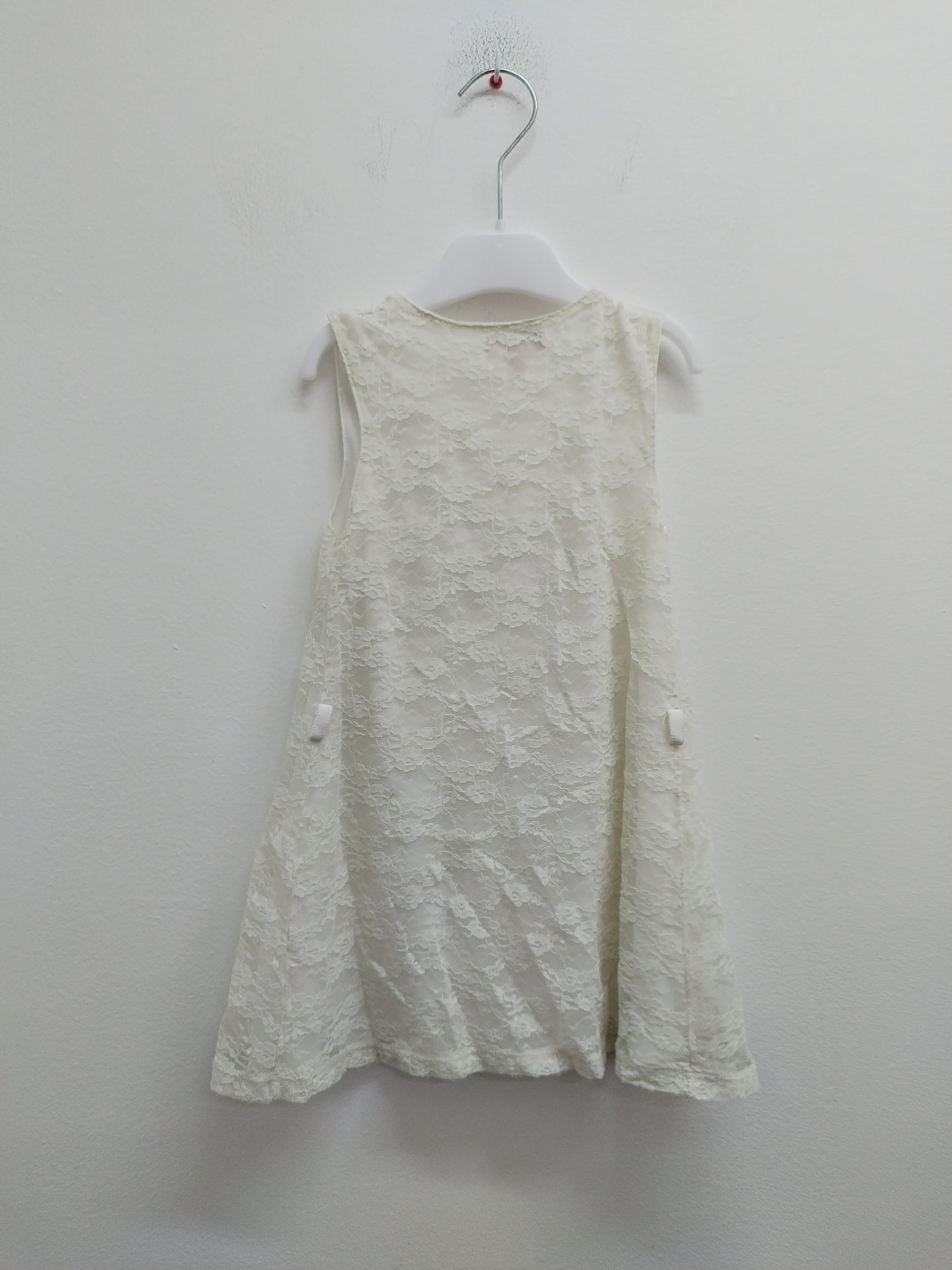 Robe sans manche Tissaia avec dentelle Taille 4 Ans