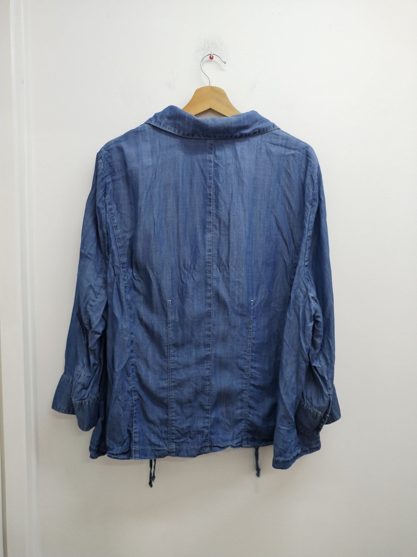 Veste légère manches 3/4 Christine Laure bleue Taille 52
