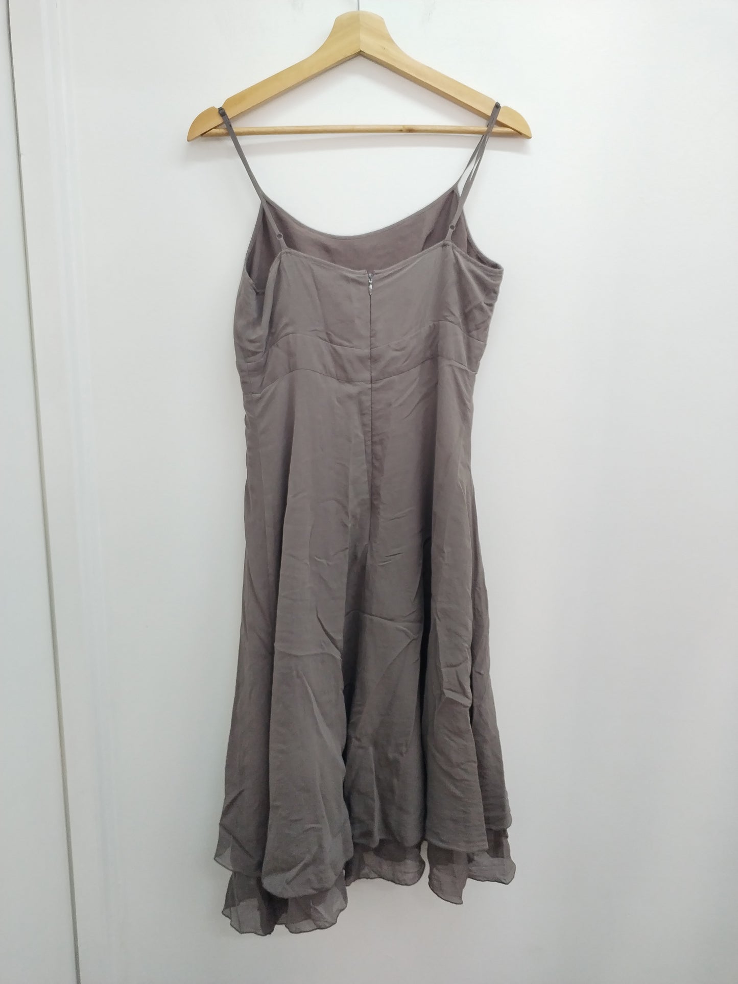 Robe à bretelles taupe Taille S