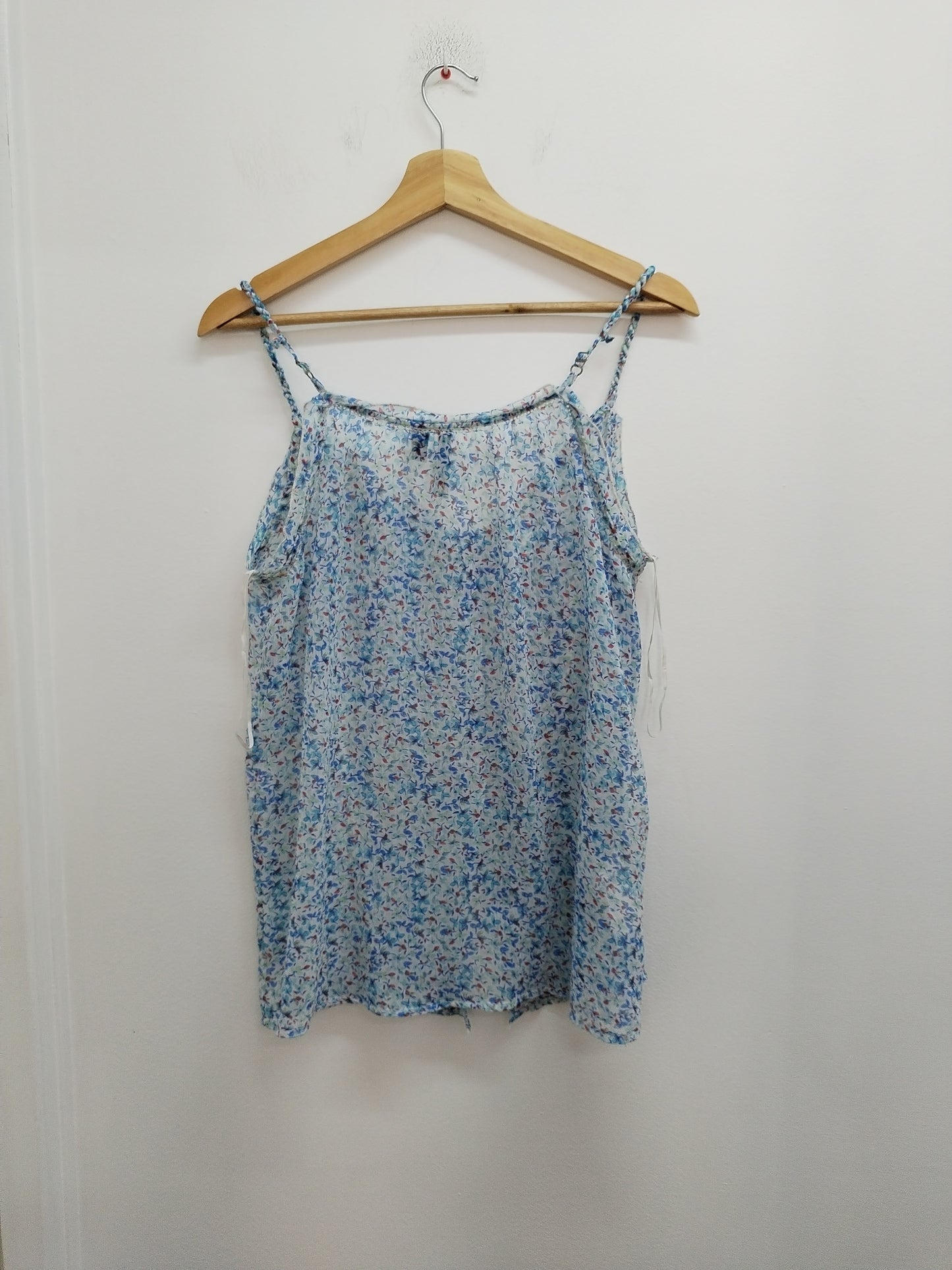 Débardeur transparent Mango fleuri Taille S