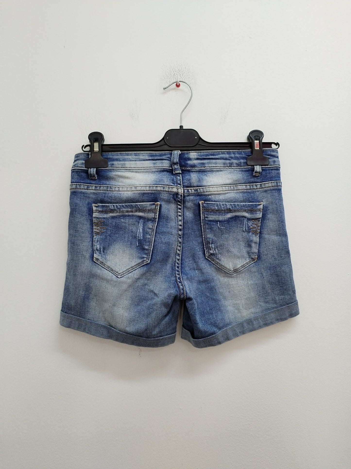 Short en Jeans Hello Miss bleu délavé Taille 38