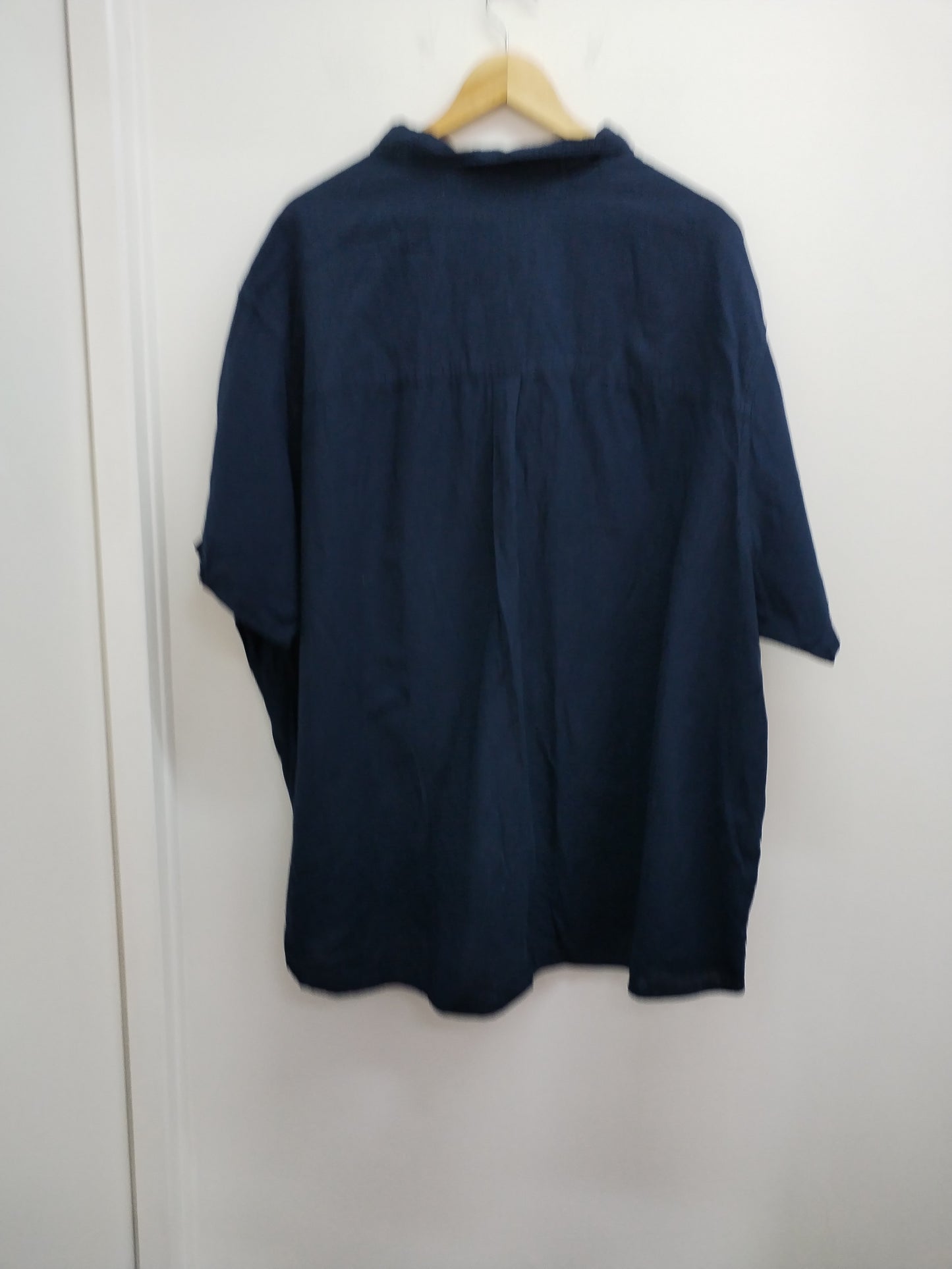 Chemise manches courtes Kiabi marine Taille 6XL