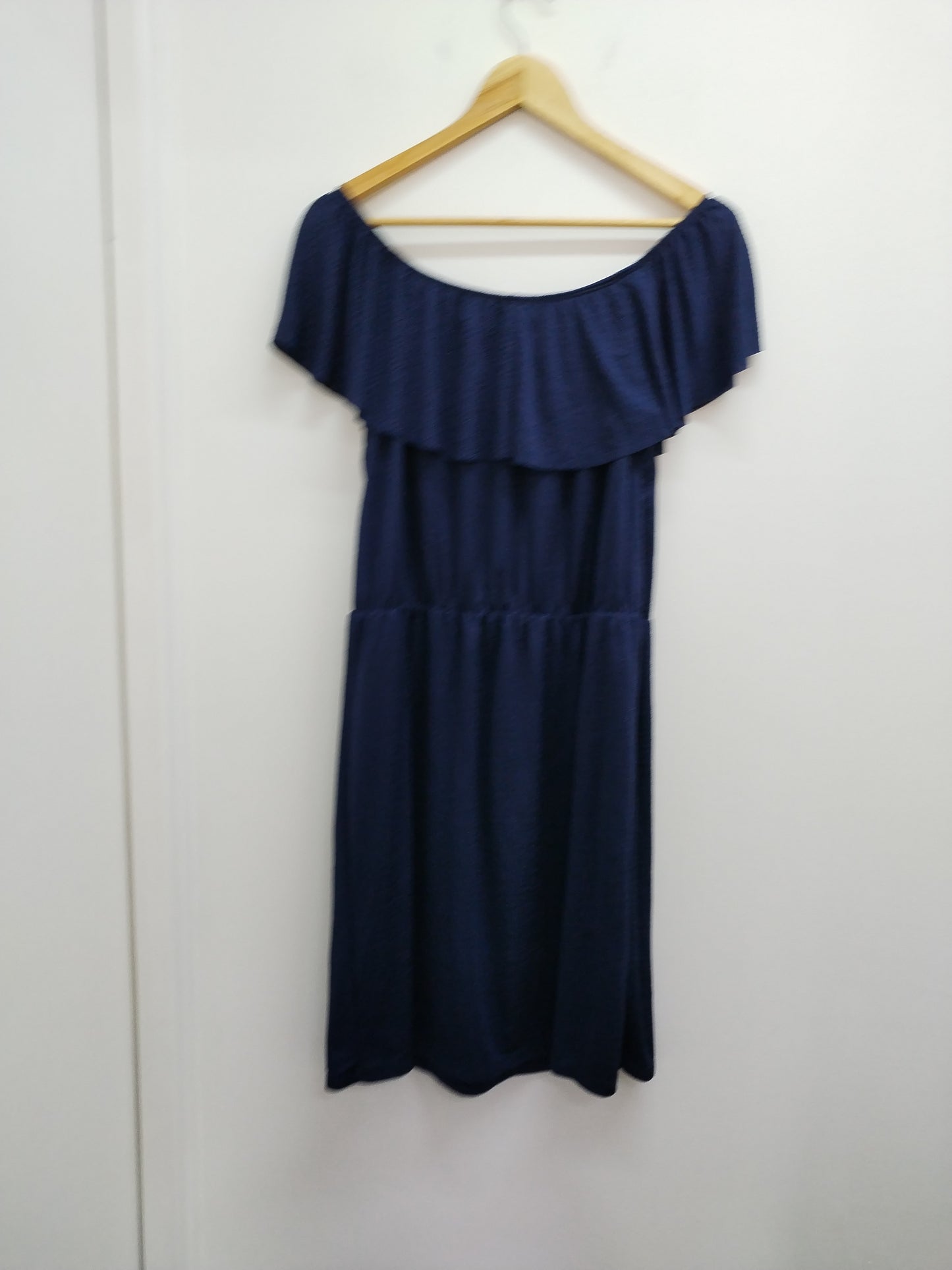 Robe sans manches avec volant Gémo marine Taille M