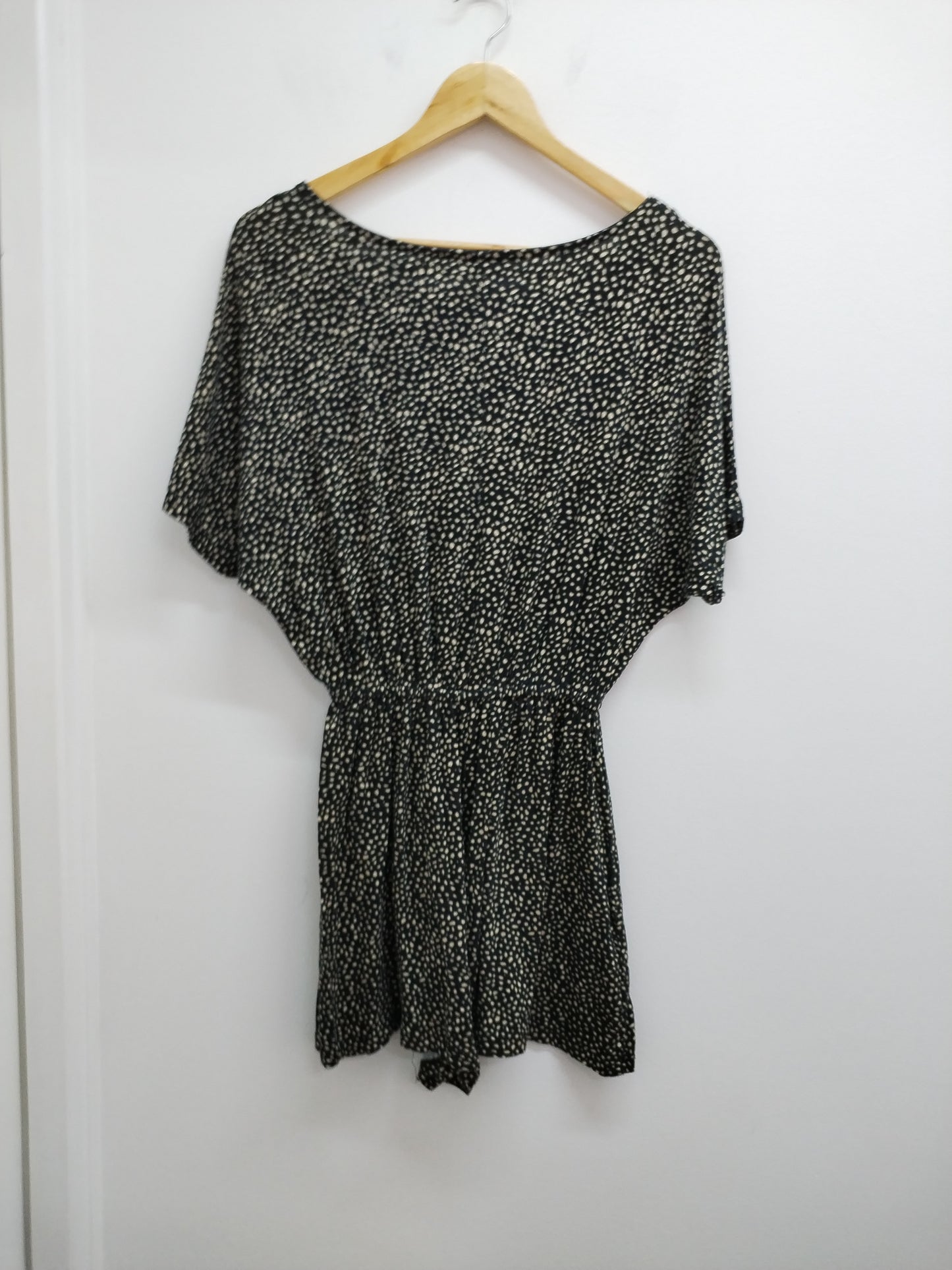 Combi-short Zeeman noir à motifs beiges Taille 36