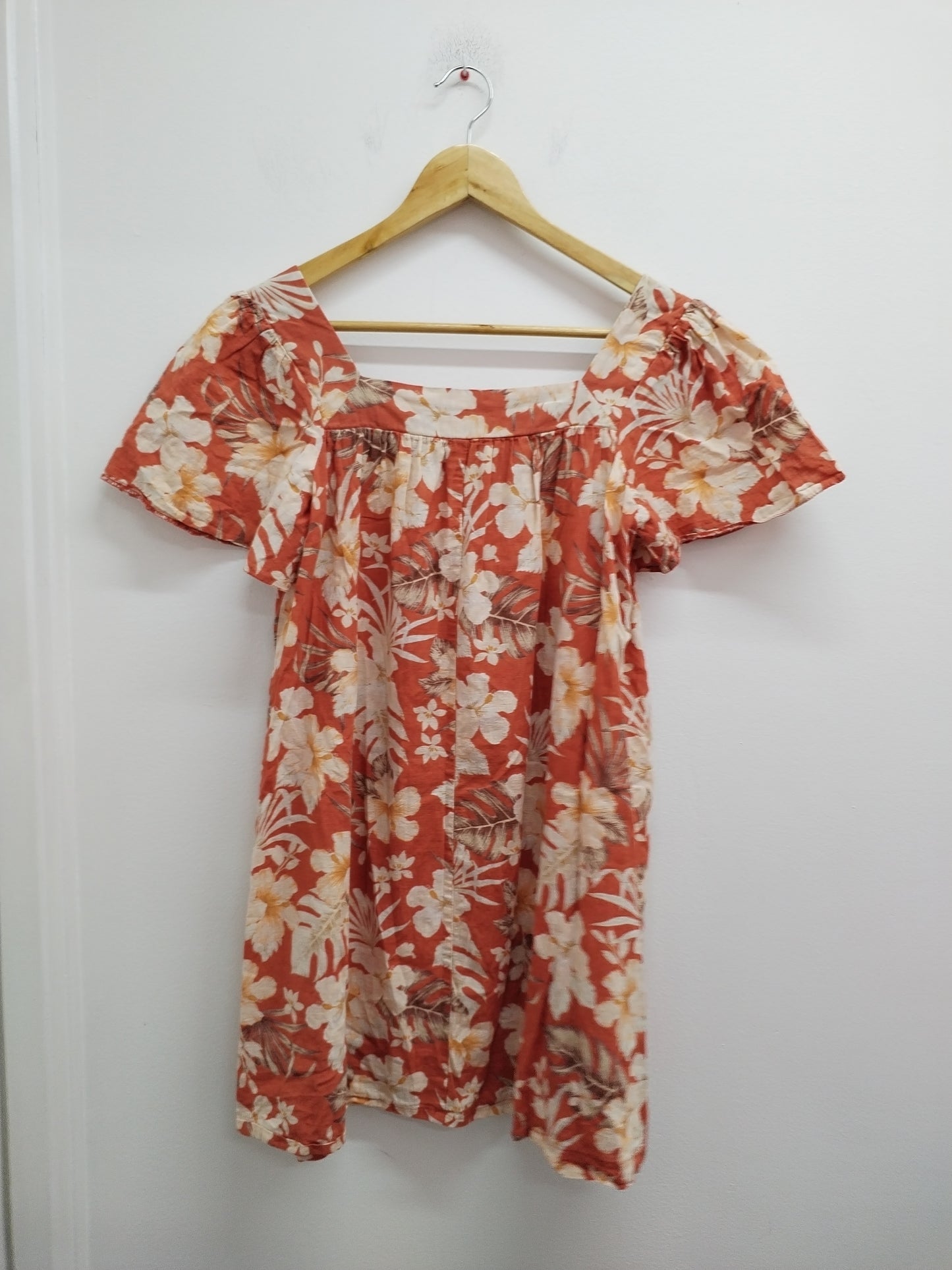 Robe/Tunique manches courtes Primark fleurie Taille 34