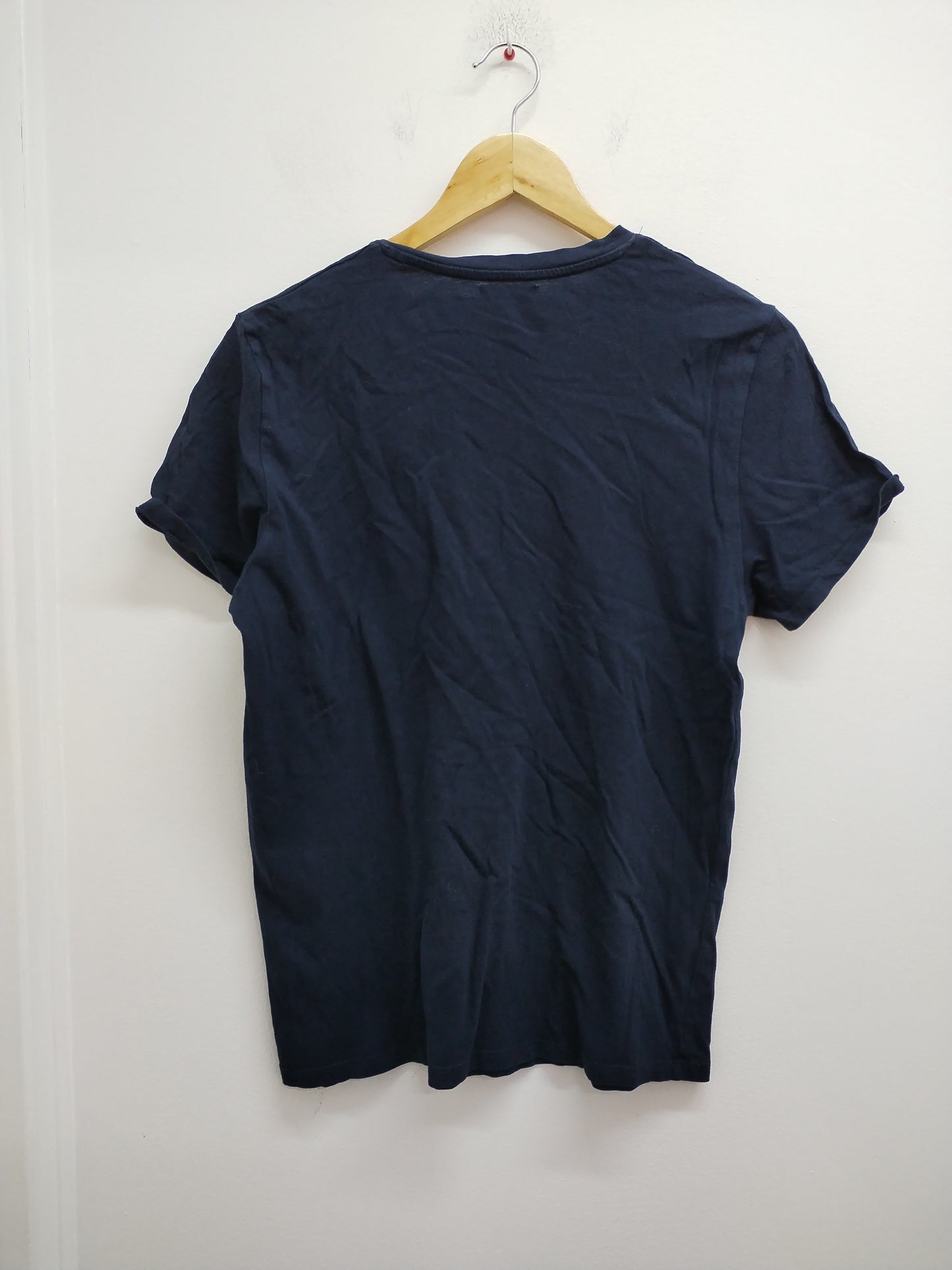 T-shirt Kiabi marine avec impression Taille S