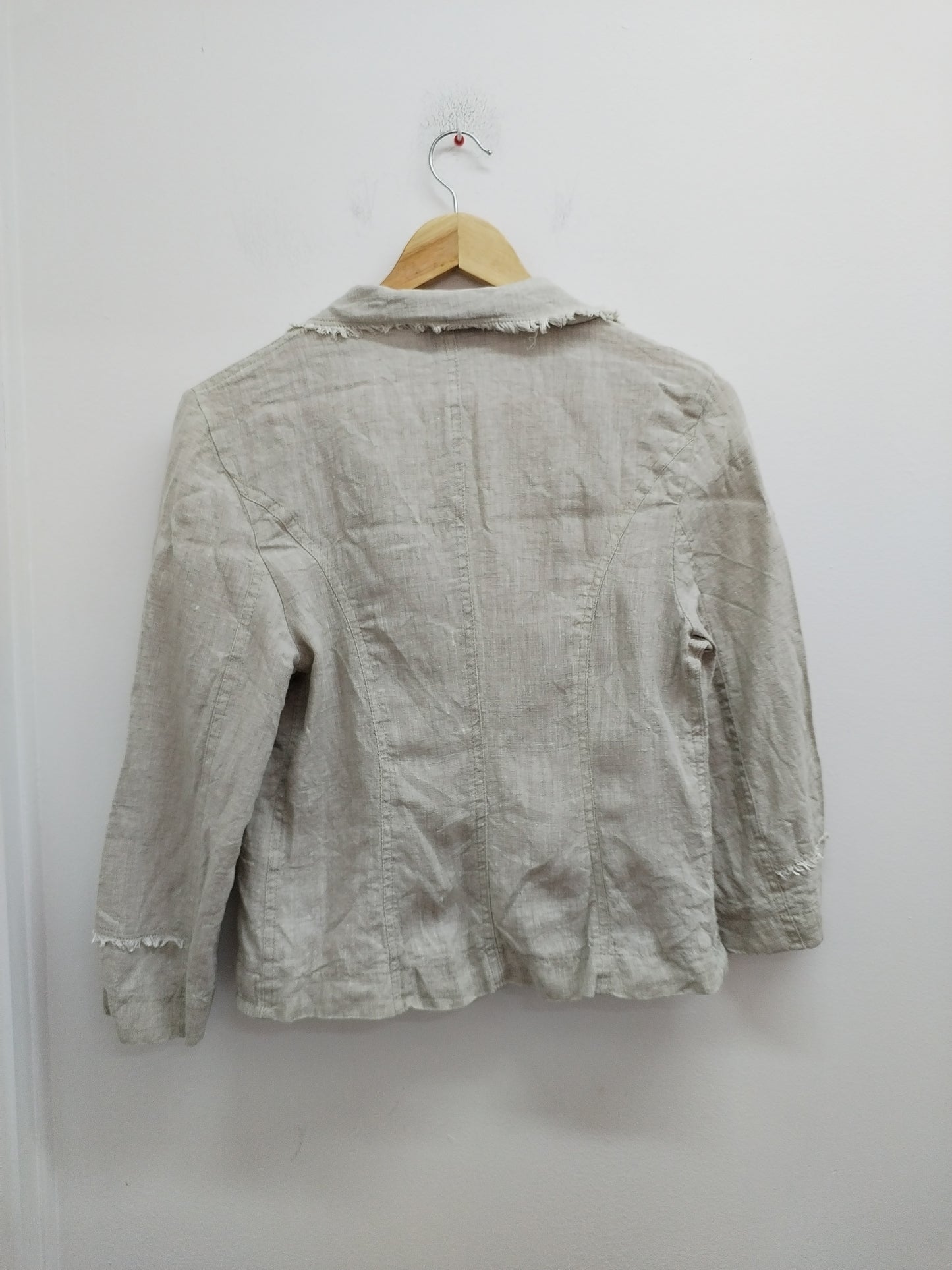 Veste légère Affinités By Armand Thierry manches 3/4 beige Taille M