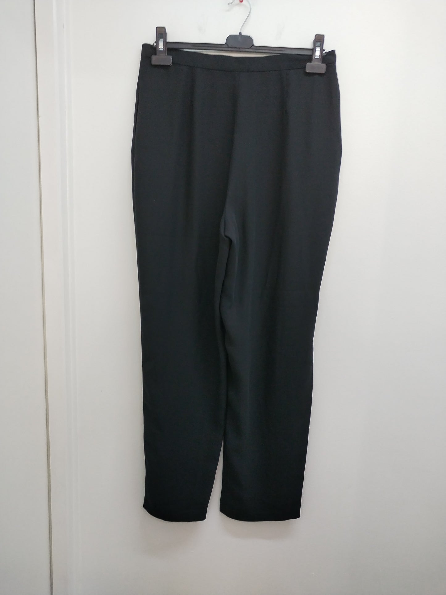 Pantalon fluide Donna Di Cuori noir Taille 44