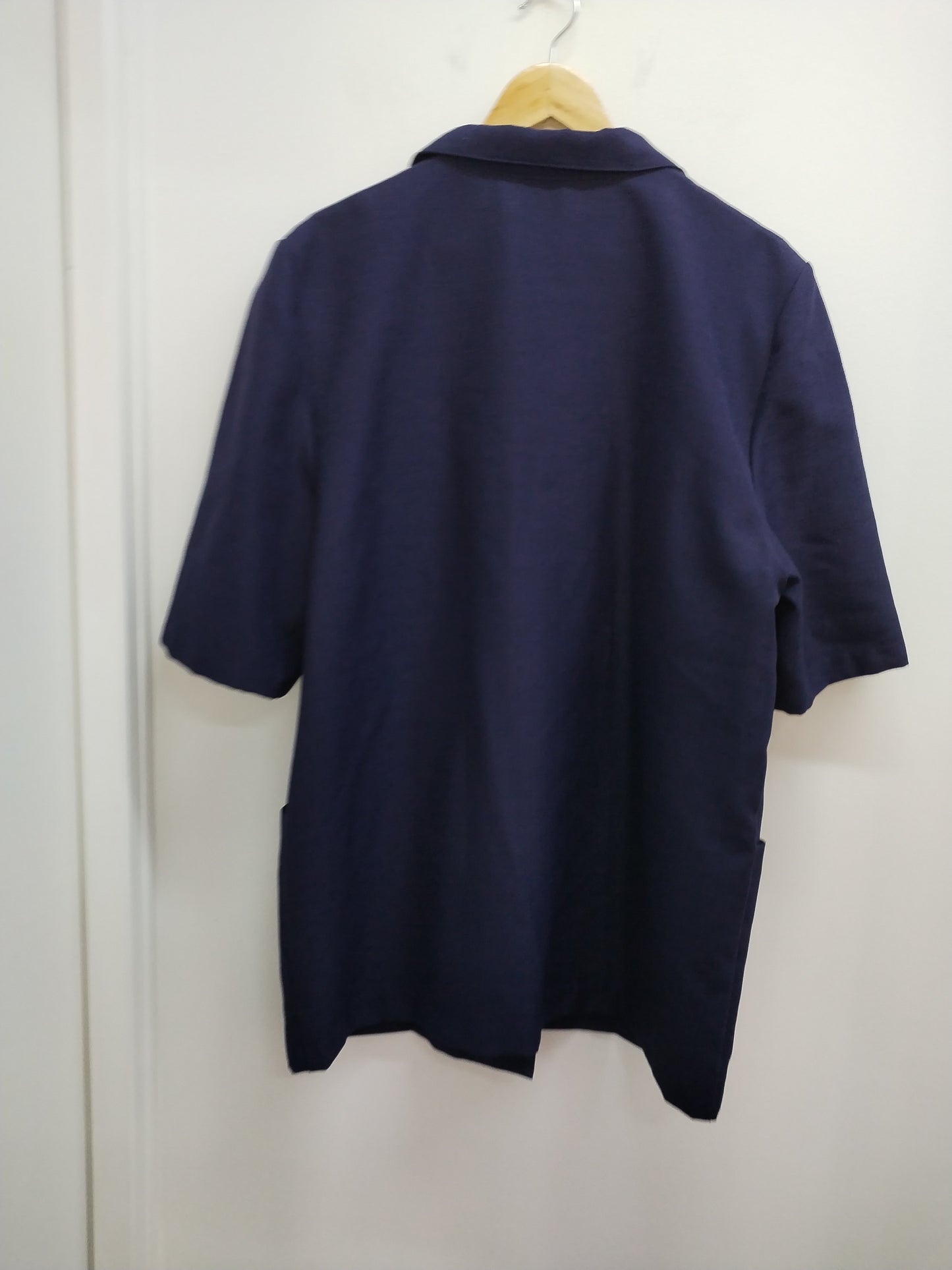 Veste manches courtes bleue marine Taille 46