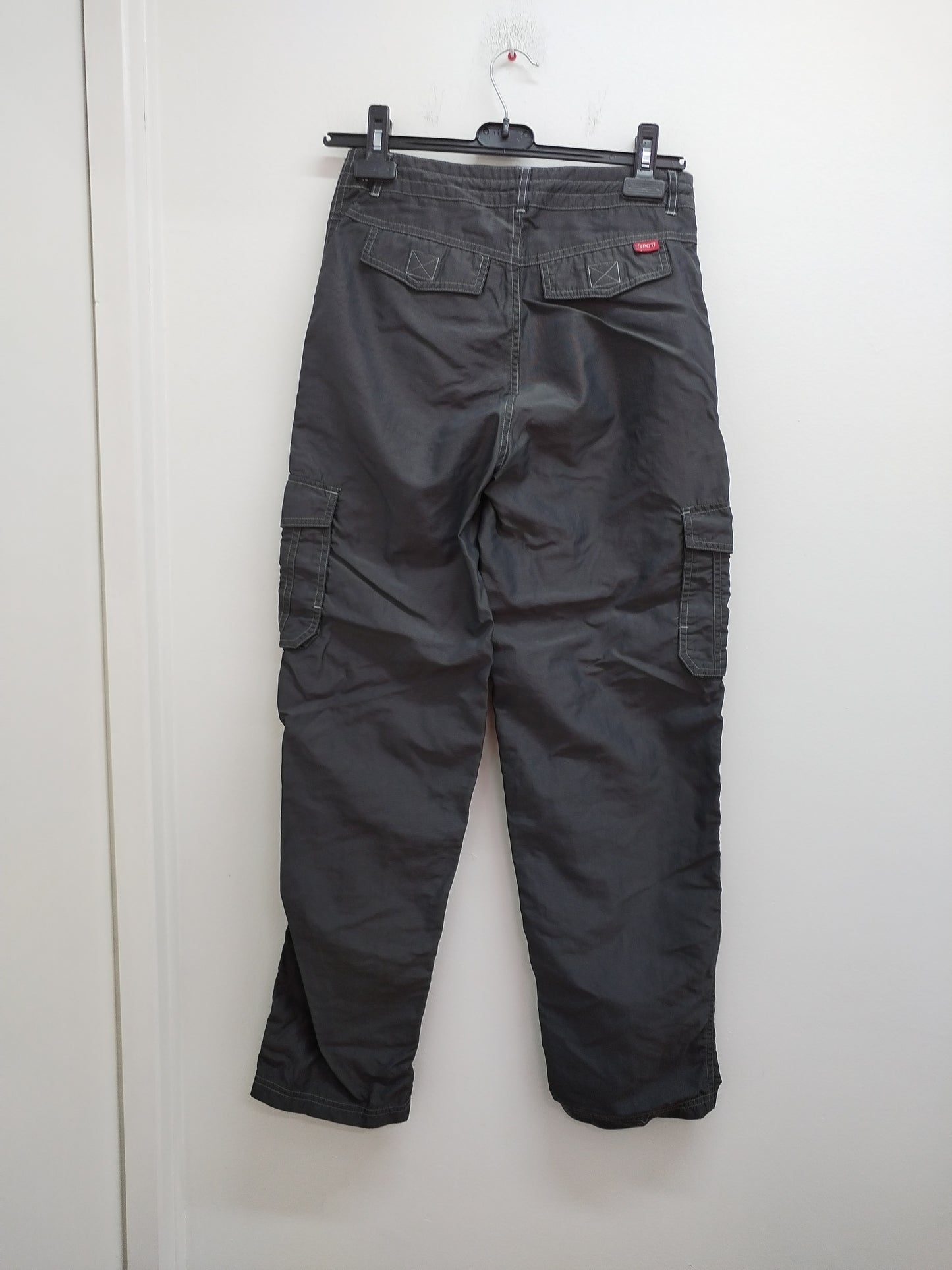 Pantalon fluide avec poches Spot gris Taille 34