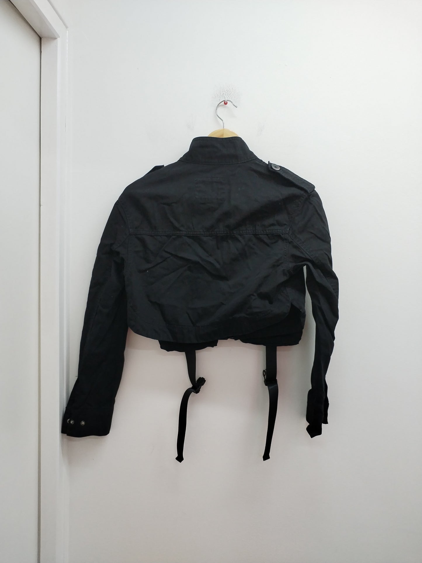 Veste courte Bershka noire Taille XS