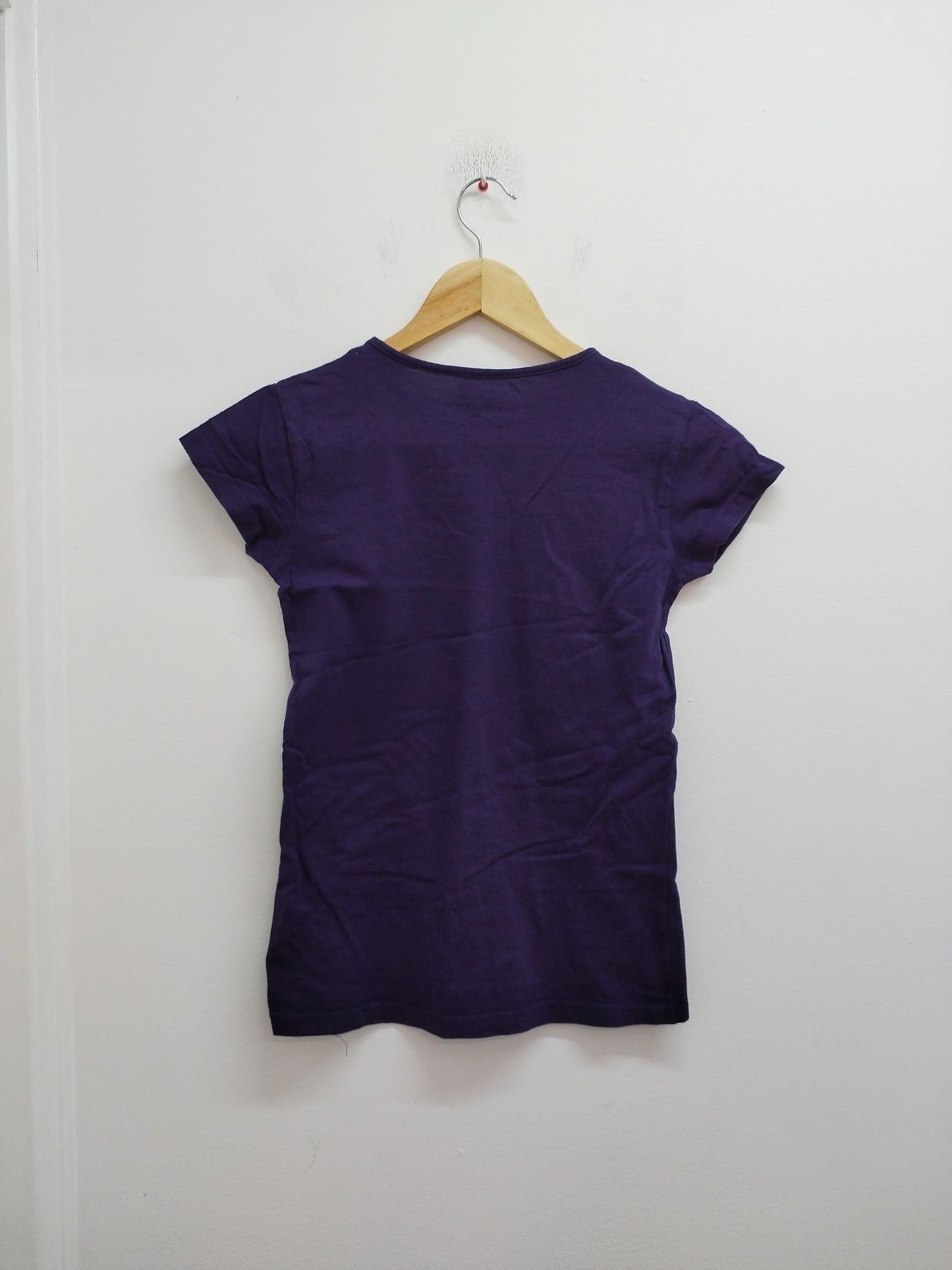 T-shirt In Extenso violet avec impression Taille 12 Ans