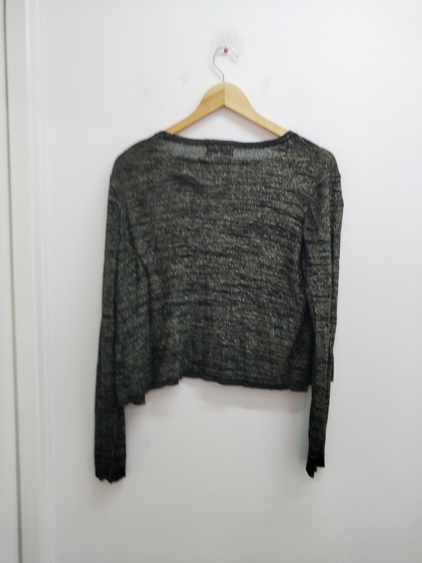 Gilet Cache-Cache noir doré Taille S