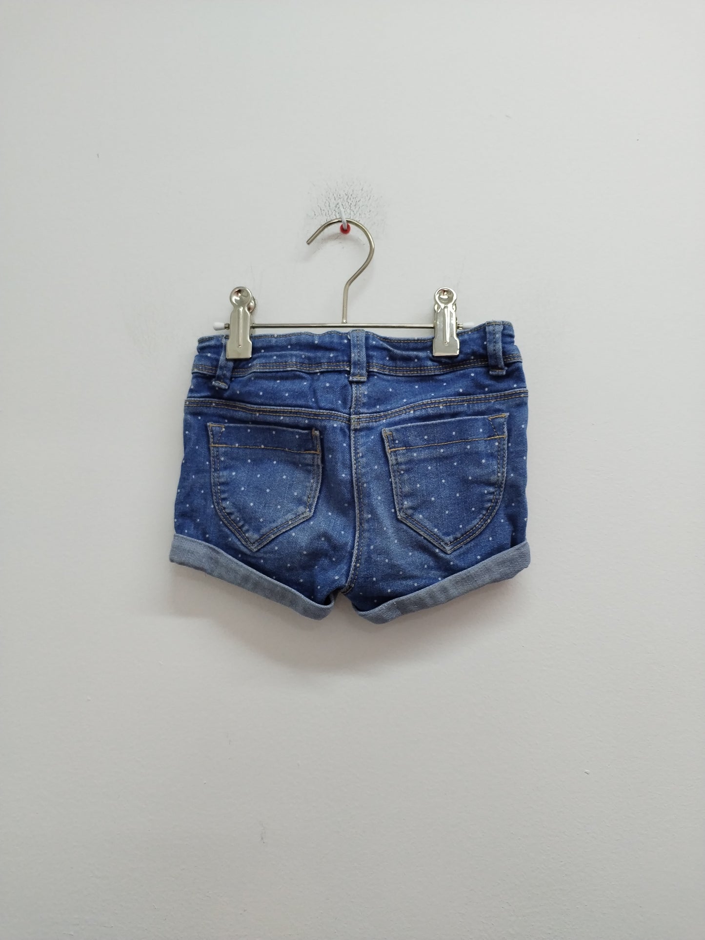 Short en jeans Kiabi bleu à pois Taille 4 Ans