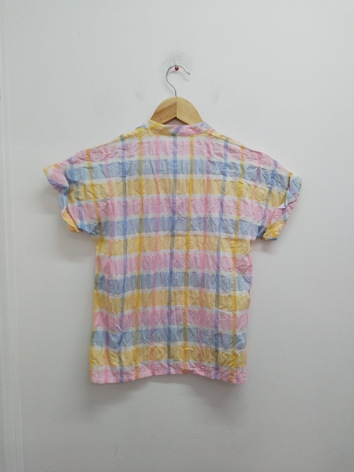 Chemise manches courtes Petit Bateau à carreaux Taille 10 Ans