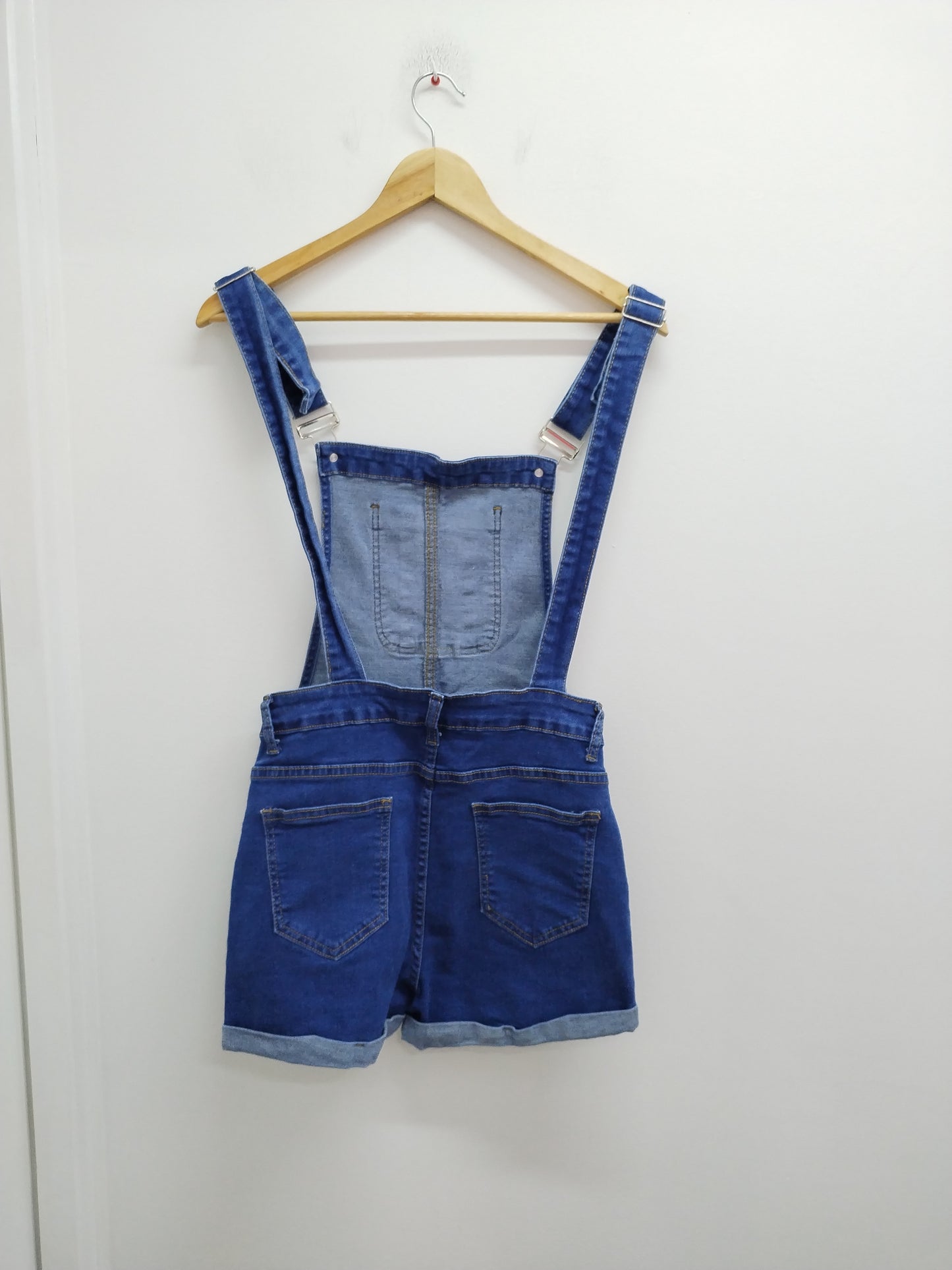 Salopette short en jeans Shein bleue Taille 38