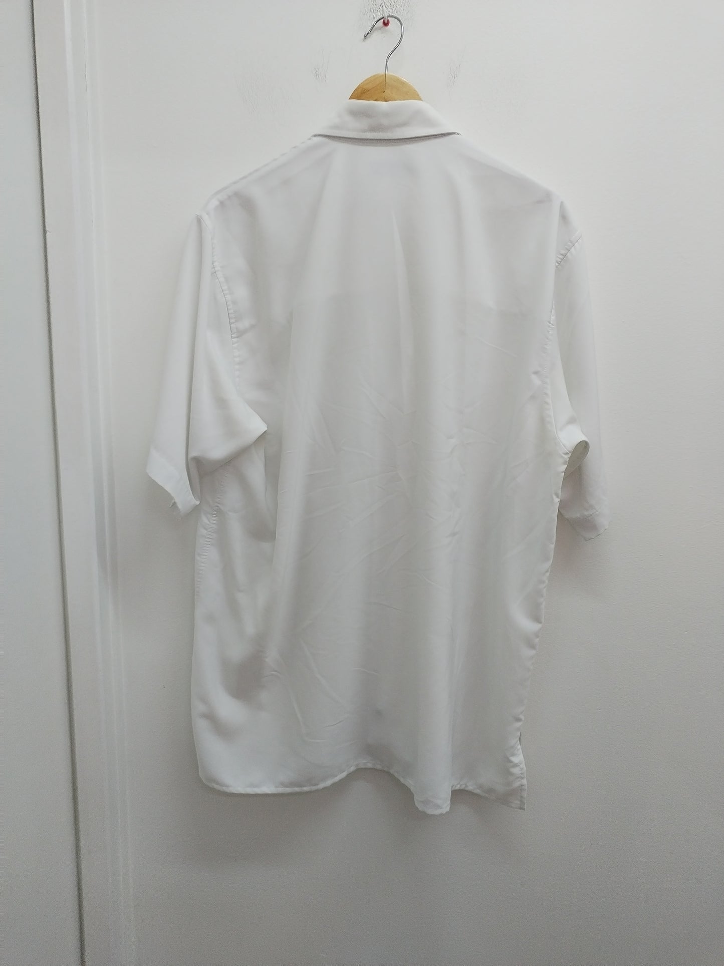 Chemise manches courtes Nogaret blanche Taille XL