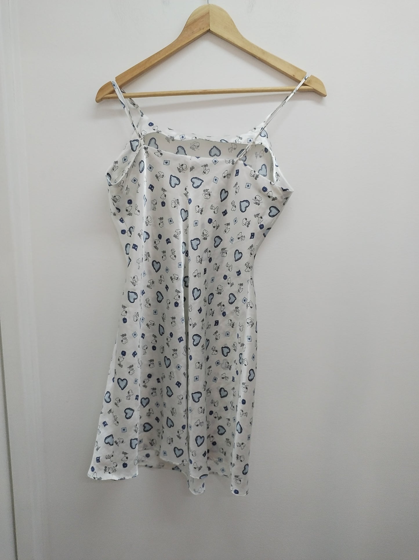 Nuisette H&M blanche à motifs "Snoopy" Taille 38/40