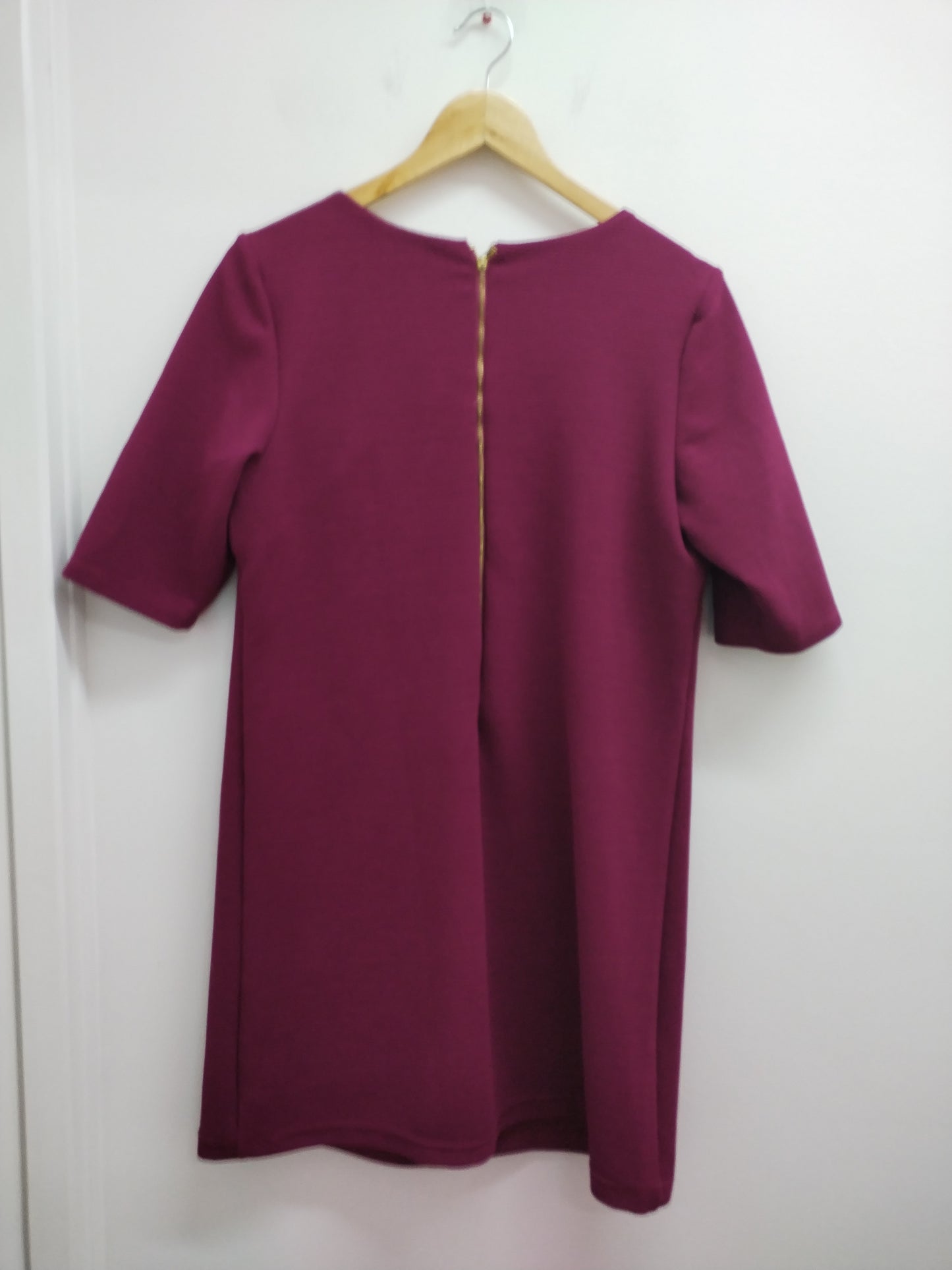 Robe manches courtes Haani prune Taille L