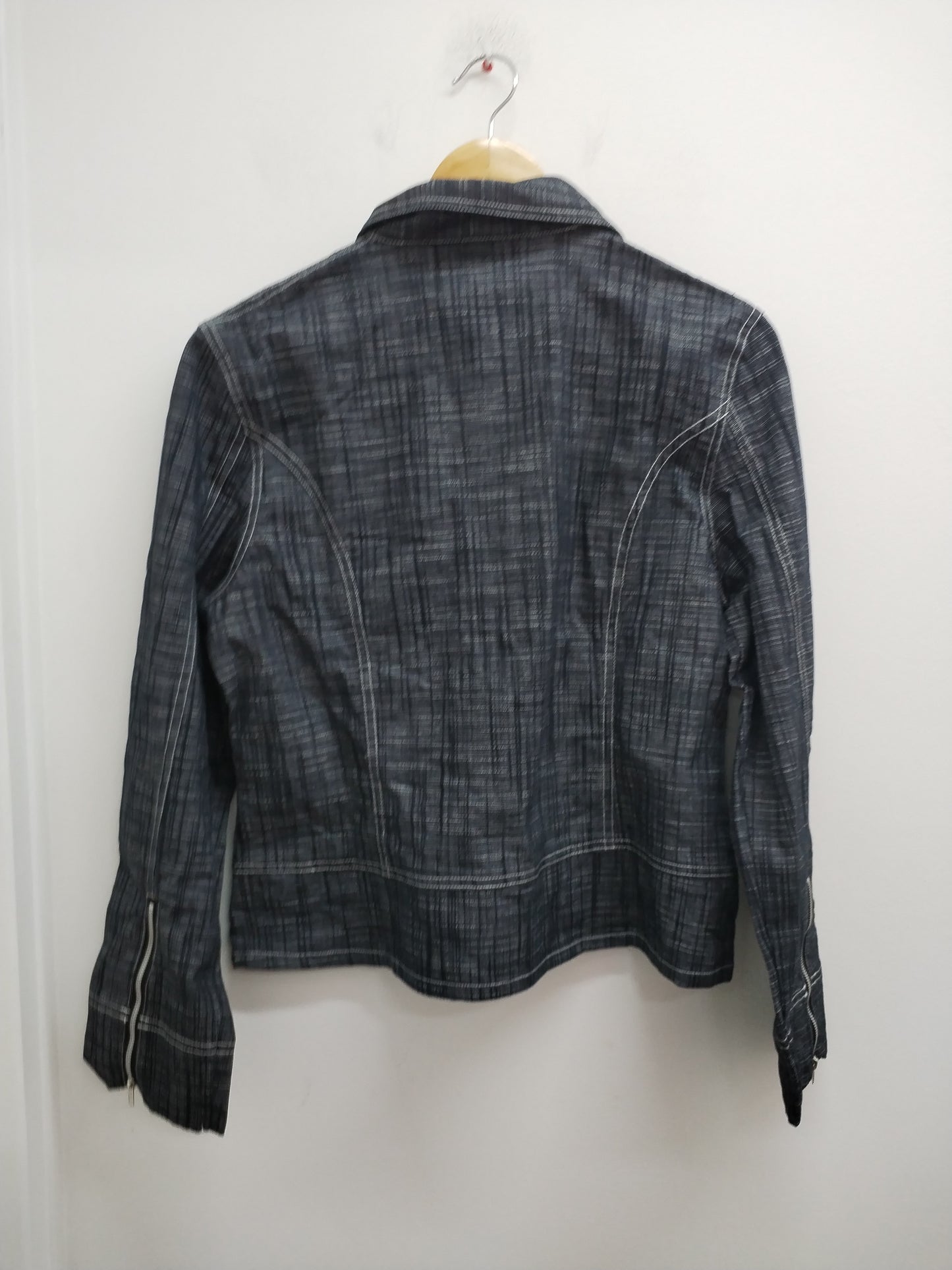 Veste légère grise foncé avec fermeture Taille 44