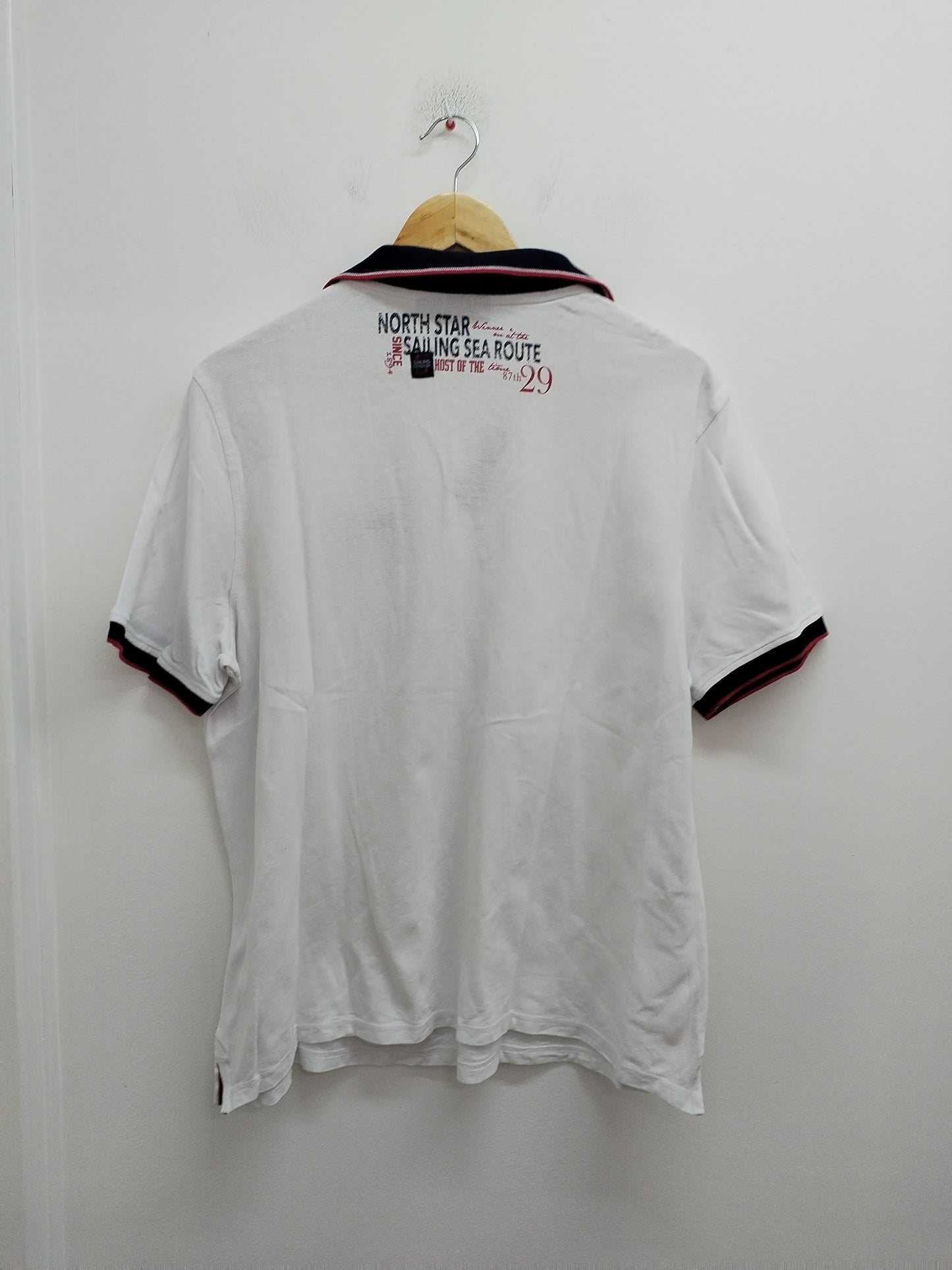 Polo Straight Up blanc Taille XL