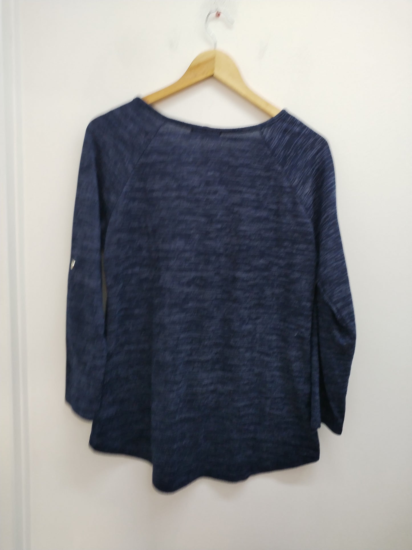 Pull fin Premium marine chiné Taille L/XL