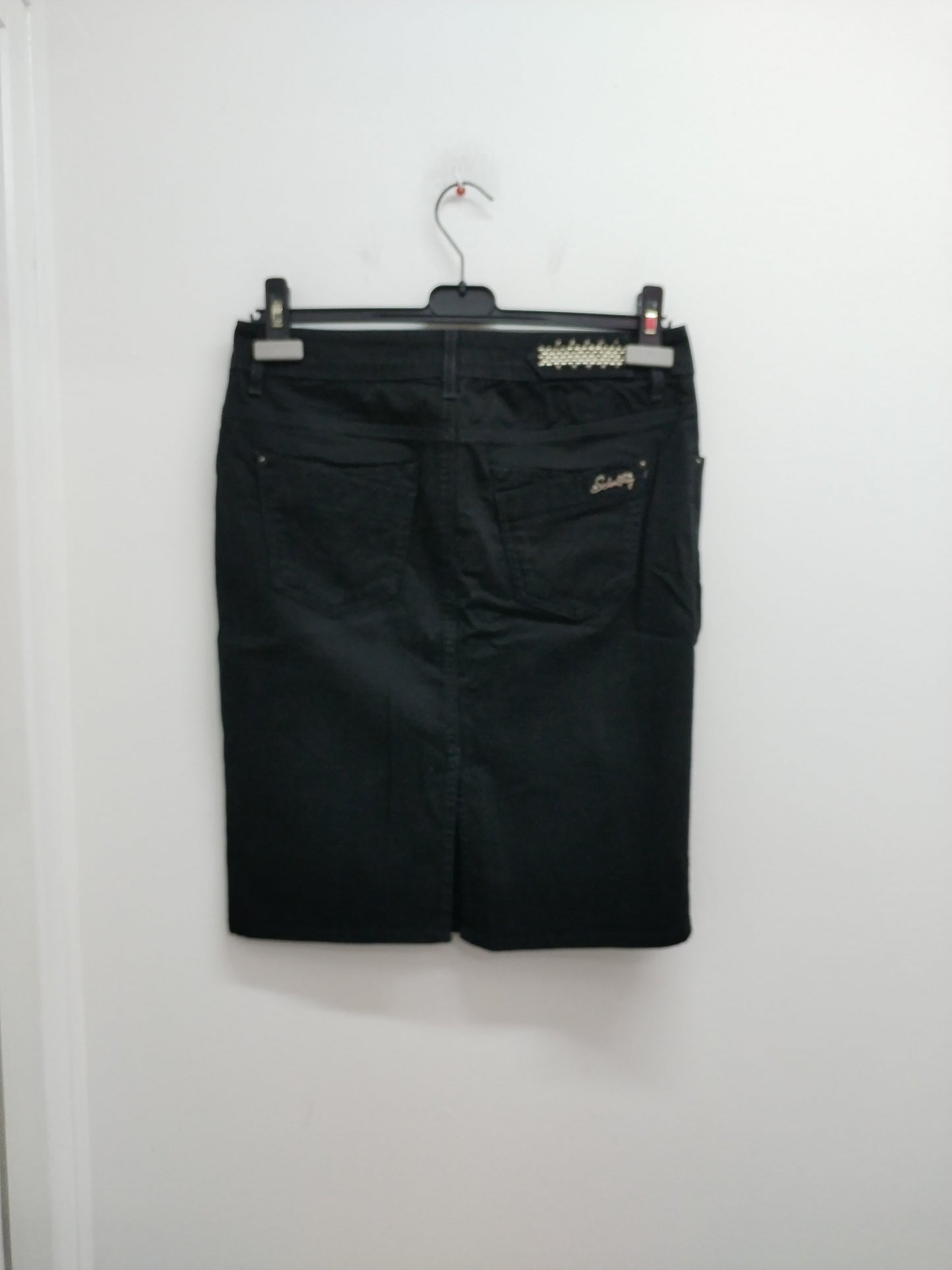 Jupe en jeans School Rag noire Taille 38