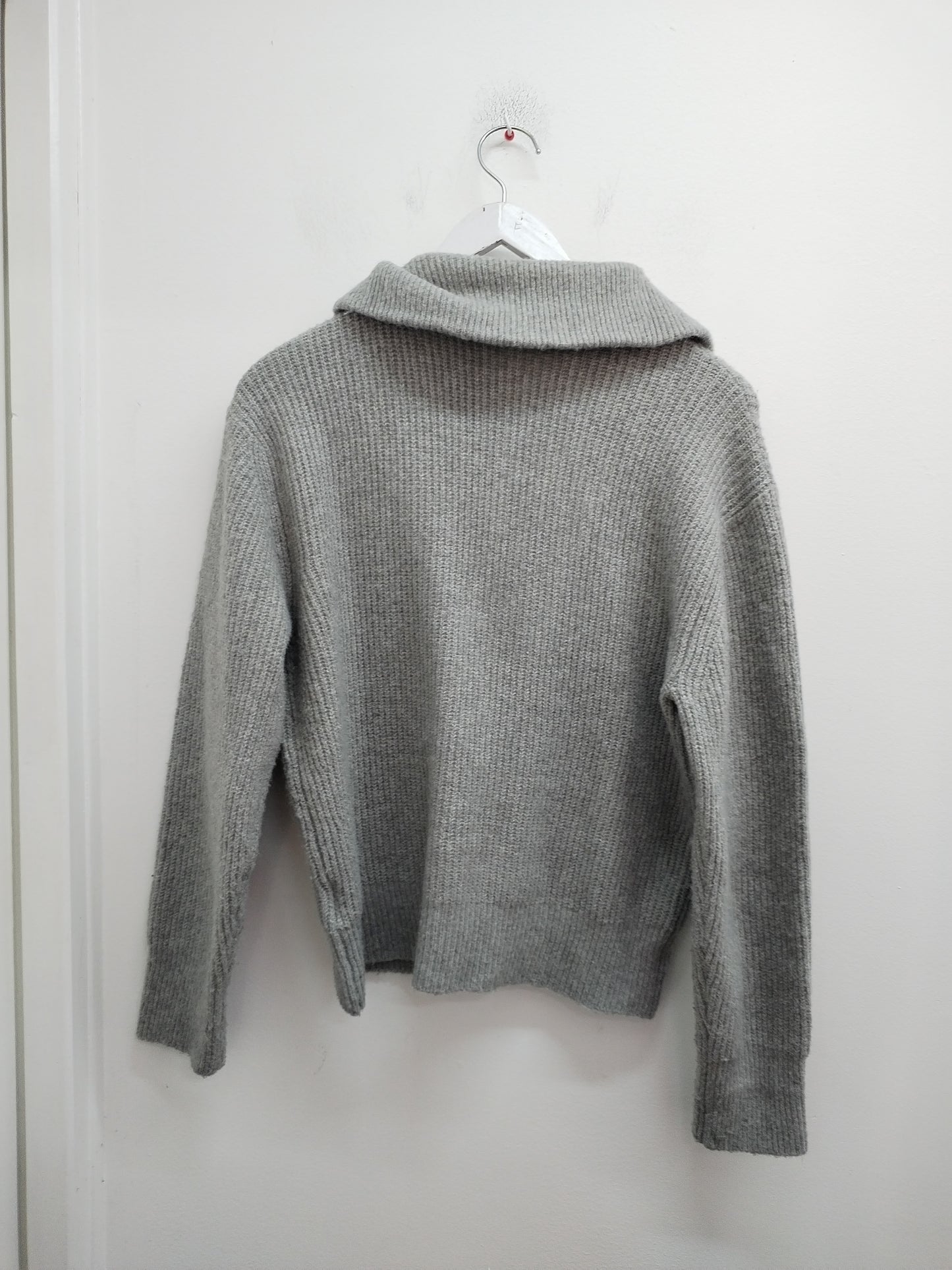 Pull col camionneur Monoprix gris Taille S