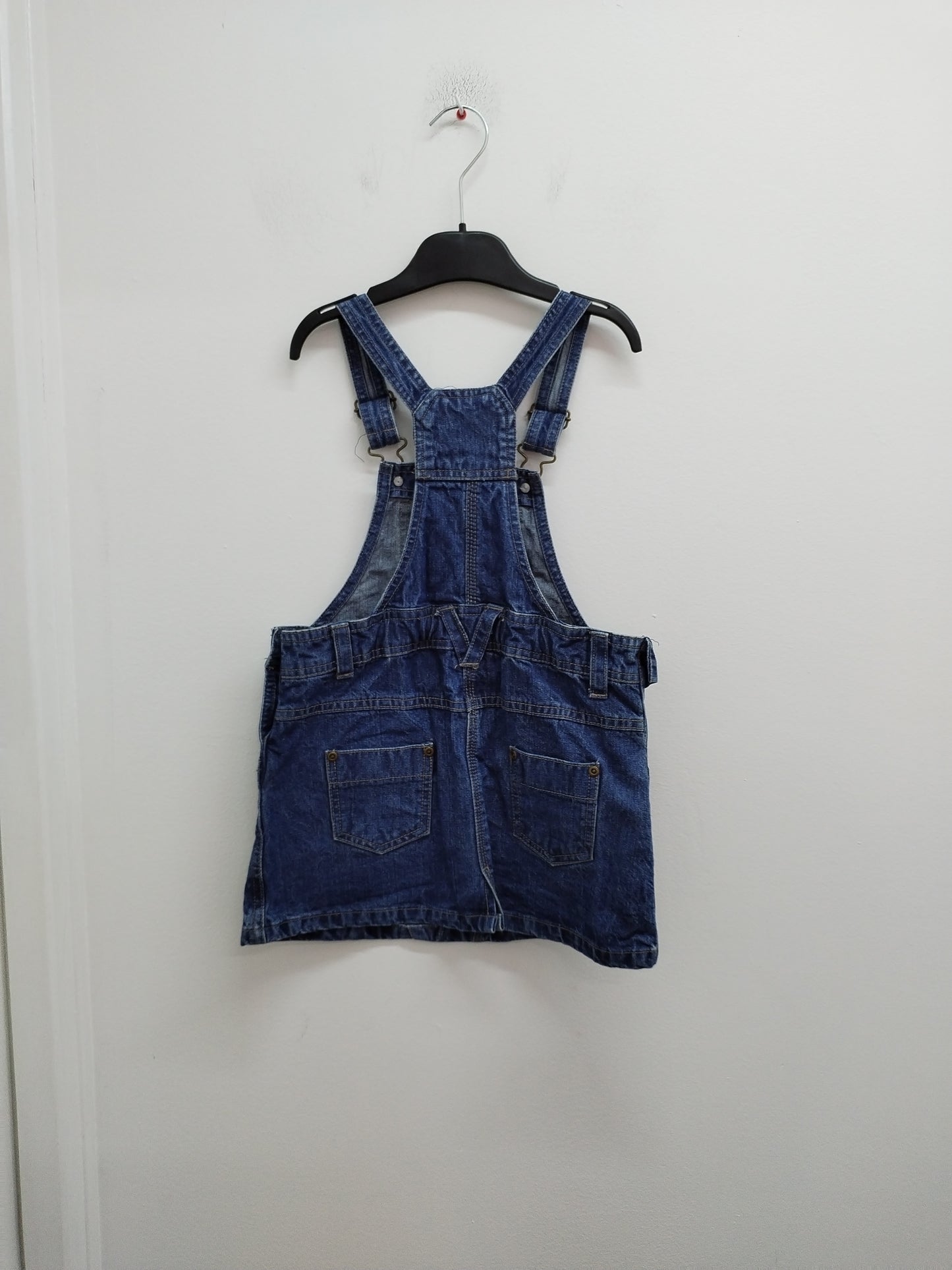 Robe à bretelles en jeans NKY bleue Taille 6 Ans