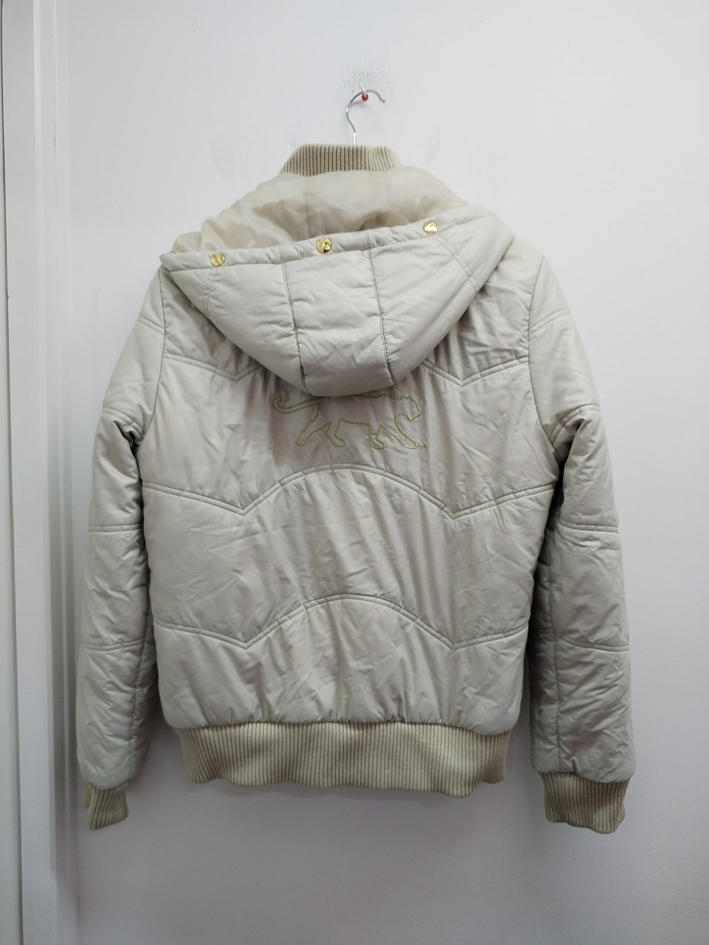 Doudoune Airness beige et dorée Taille XL