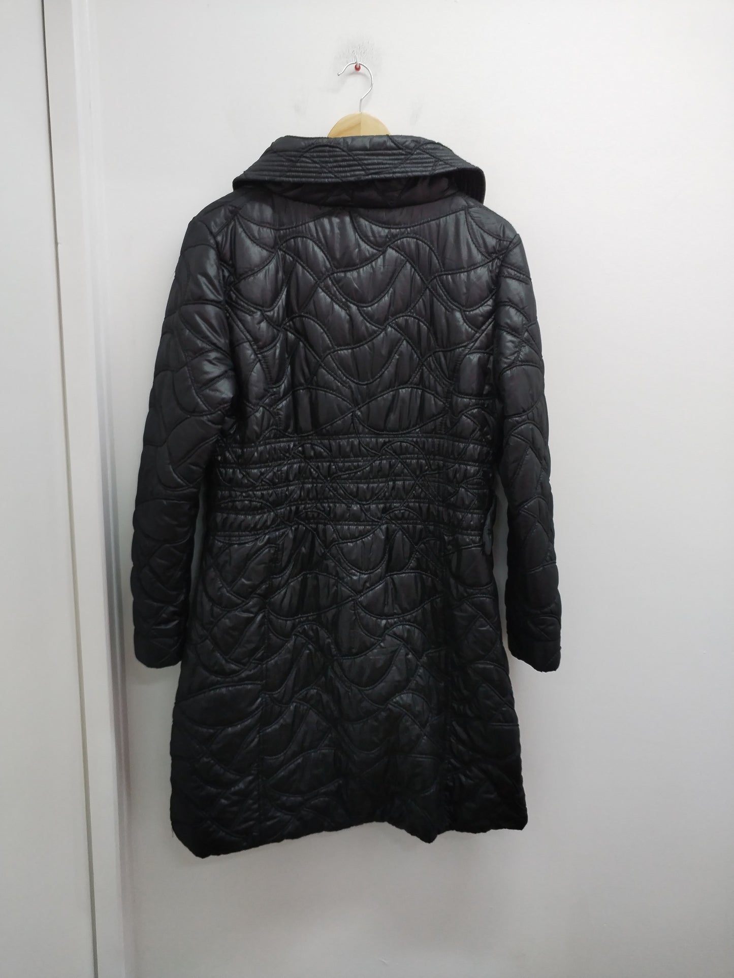 Doudoune longue légère Pause Café noire Taille L