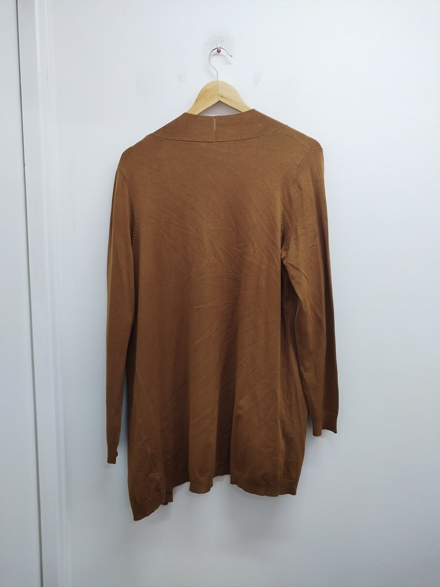 Gilet long marron Taille L