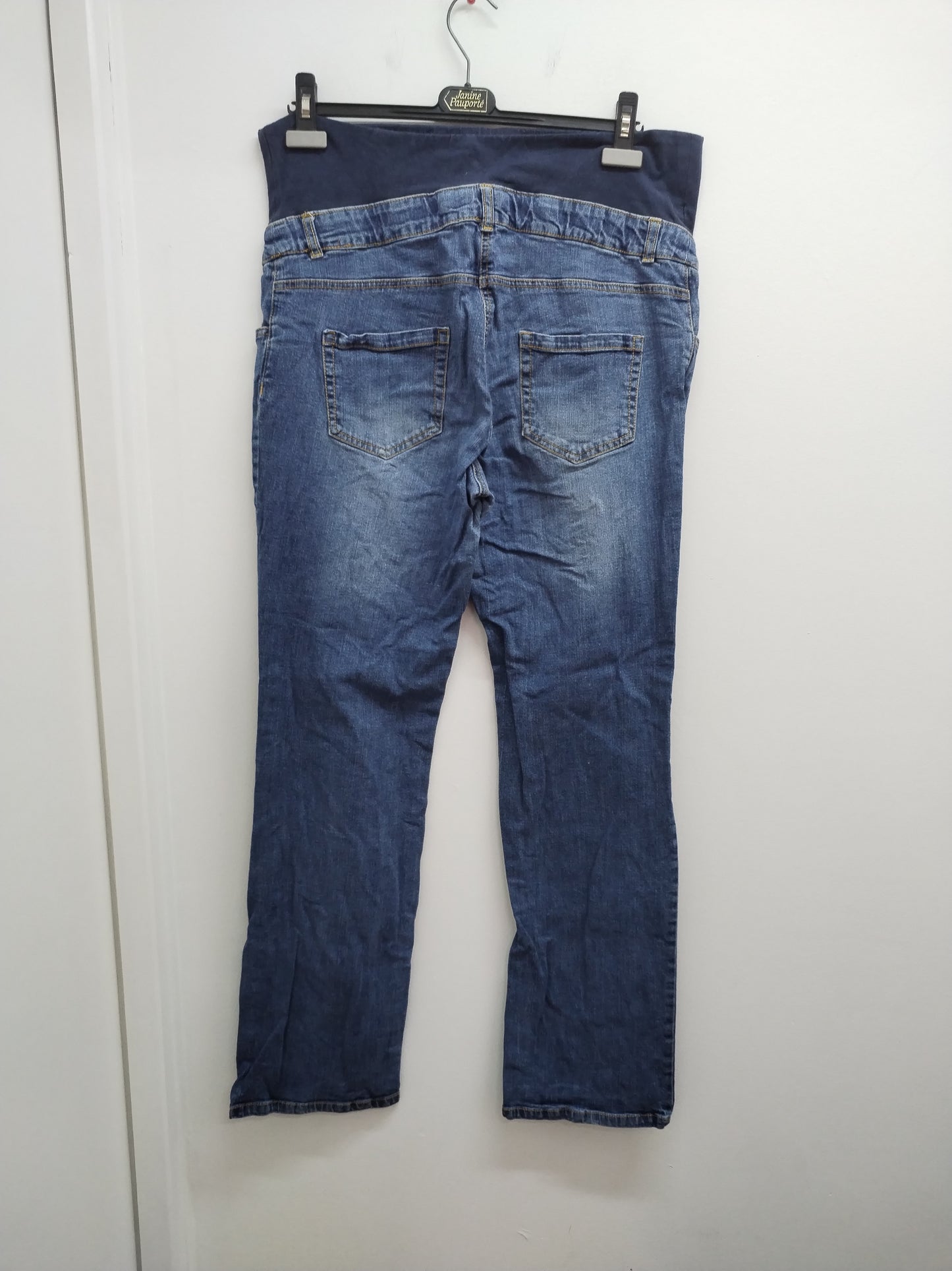 Jeans de grossesse avec bandeau Colline bleu Taille 46