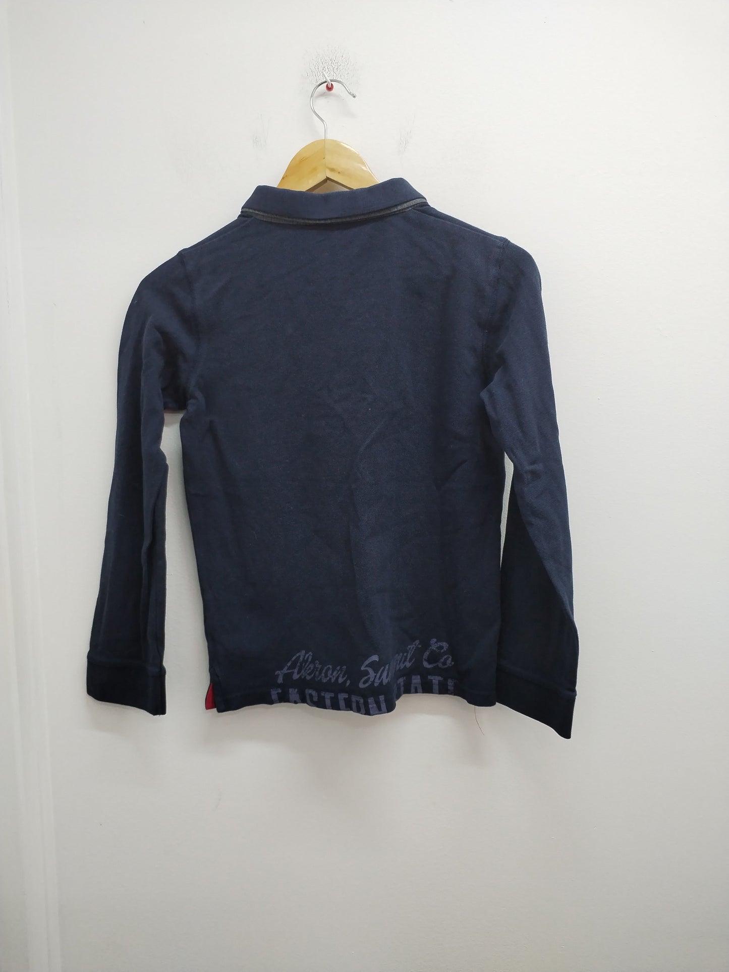 Polo manches longues Tape à L'Œil marine Taille 12 Ans