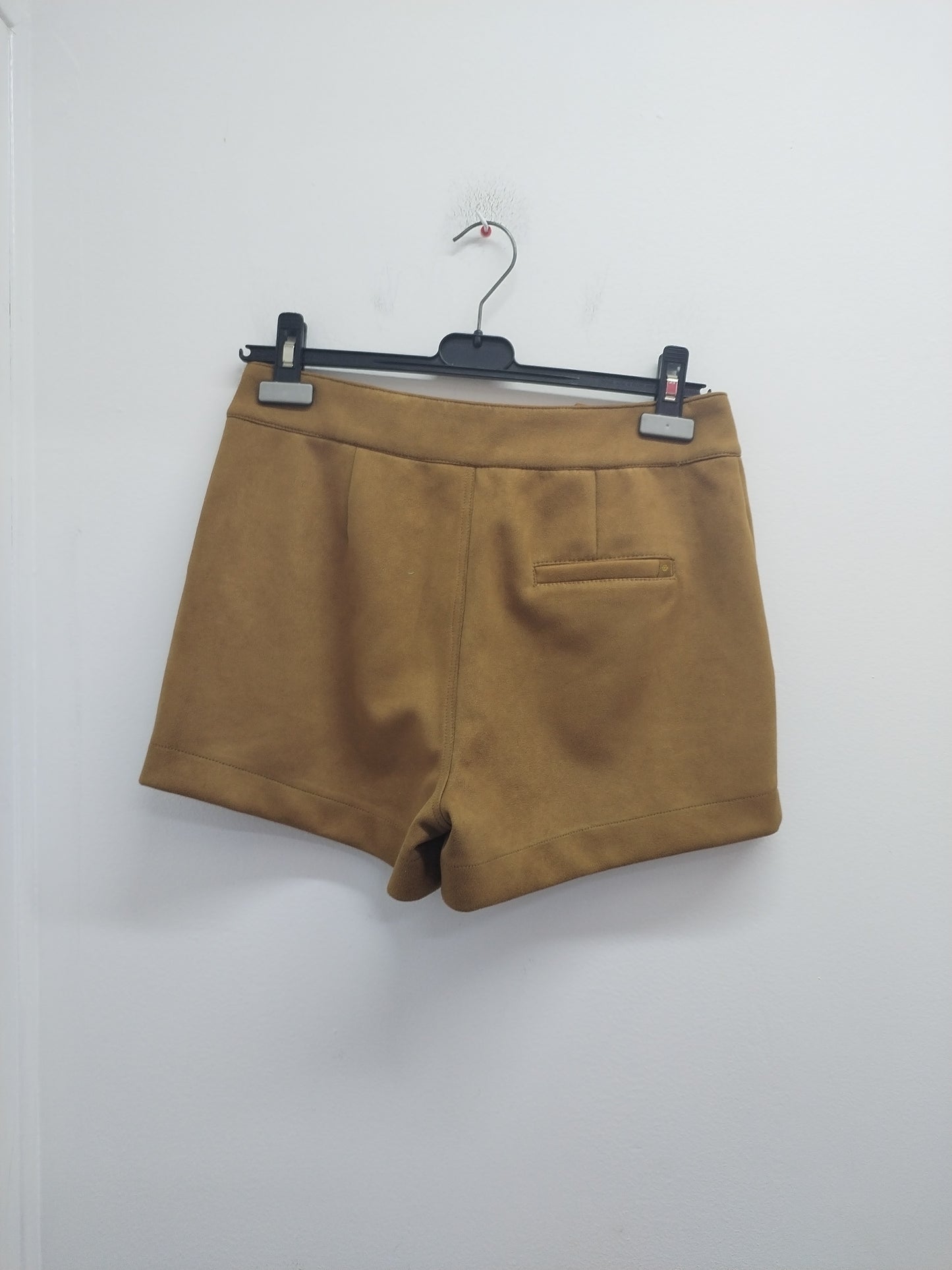 Short Bonobo imitation daim marron Taille 36