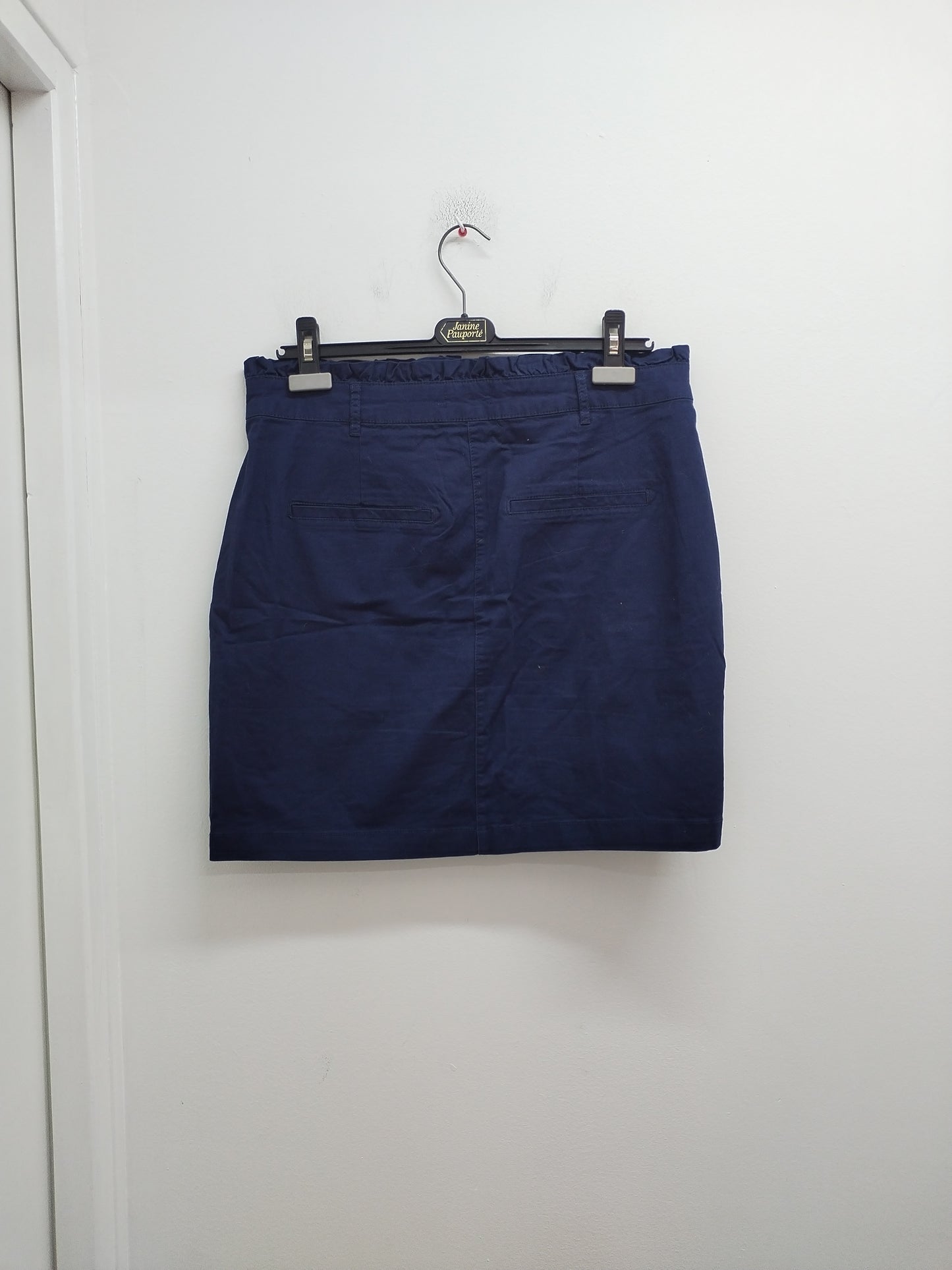 Jupe courte Cache-Cache bleue marine Taille 42