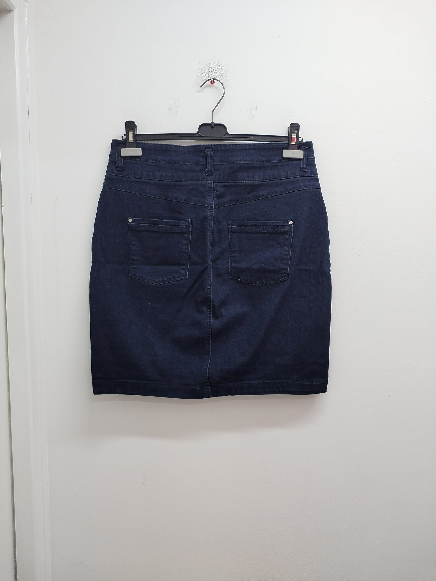 Jupe en jeans Cache-Cache bleue foncée Taille 42