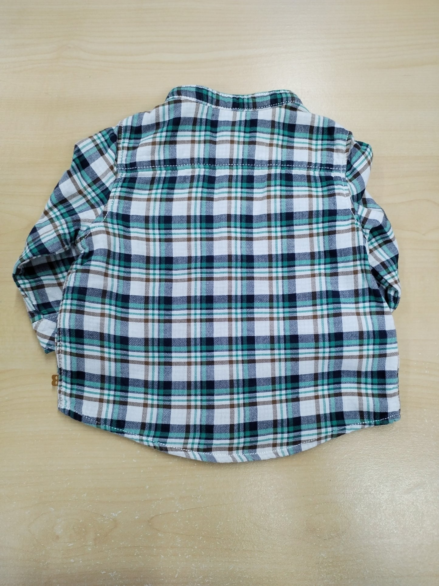 Chemise doublé Obaïbi à carreaux Taille 6 Mois