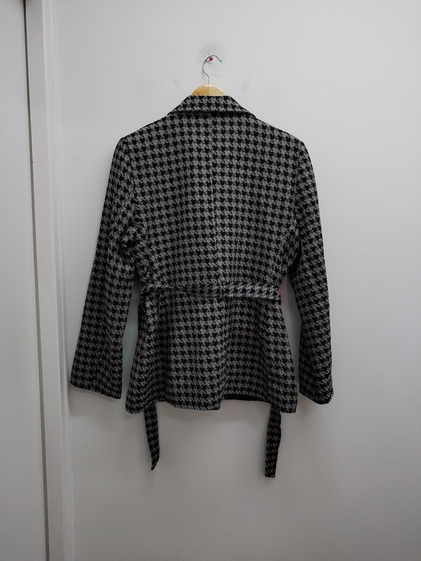 Veste à carreaux noirs et blancs Taille 40/42