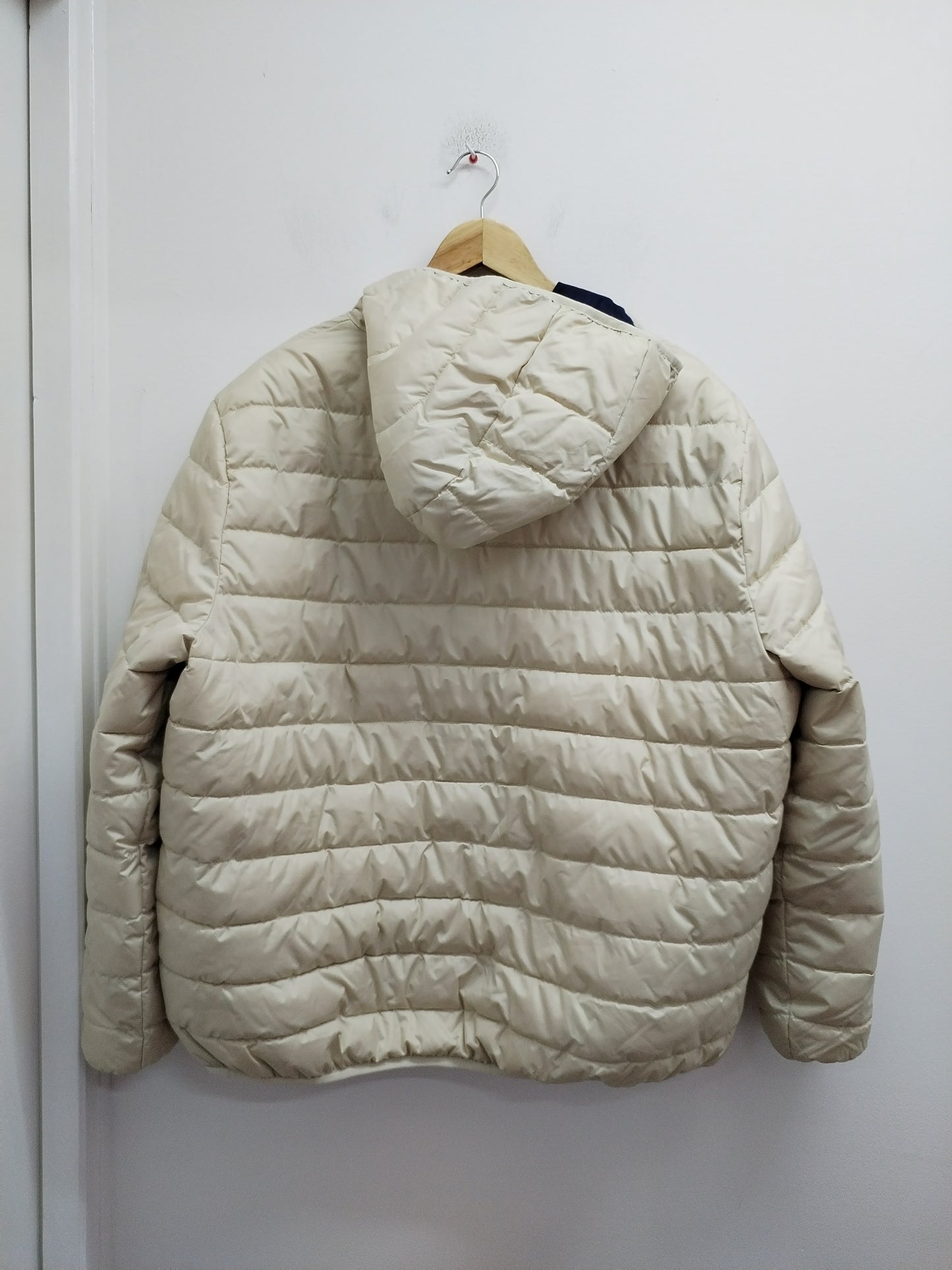 Doudoune réversible Tissaia beige et marine Taille XXL